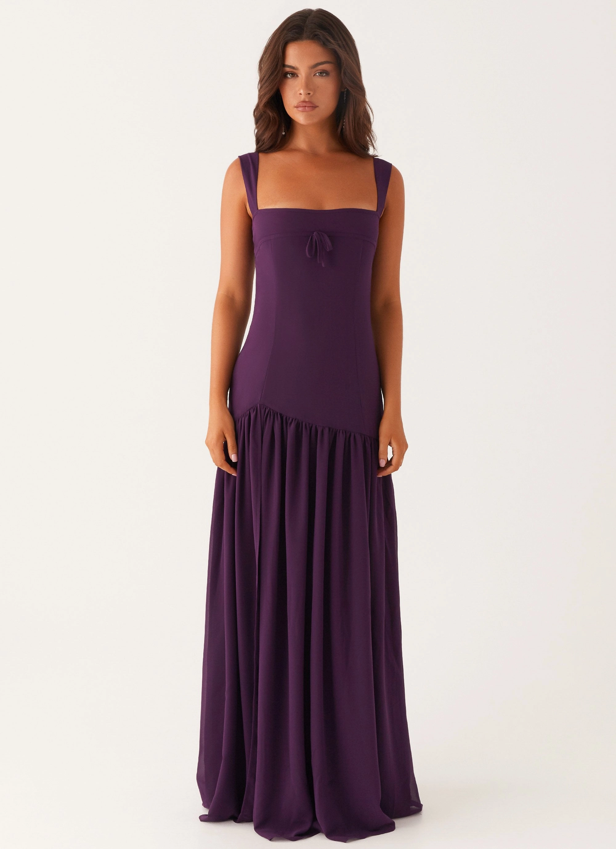 Alberta Maxi Dress - Mulberry Relaxed-fit Perfect Cut