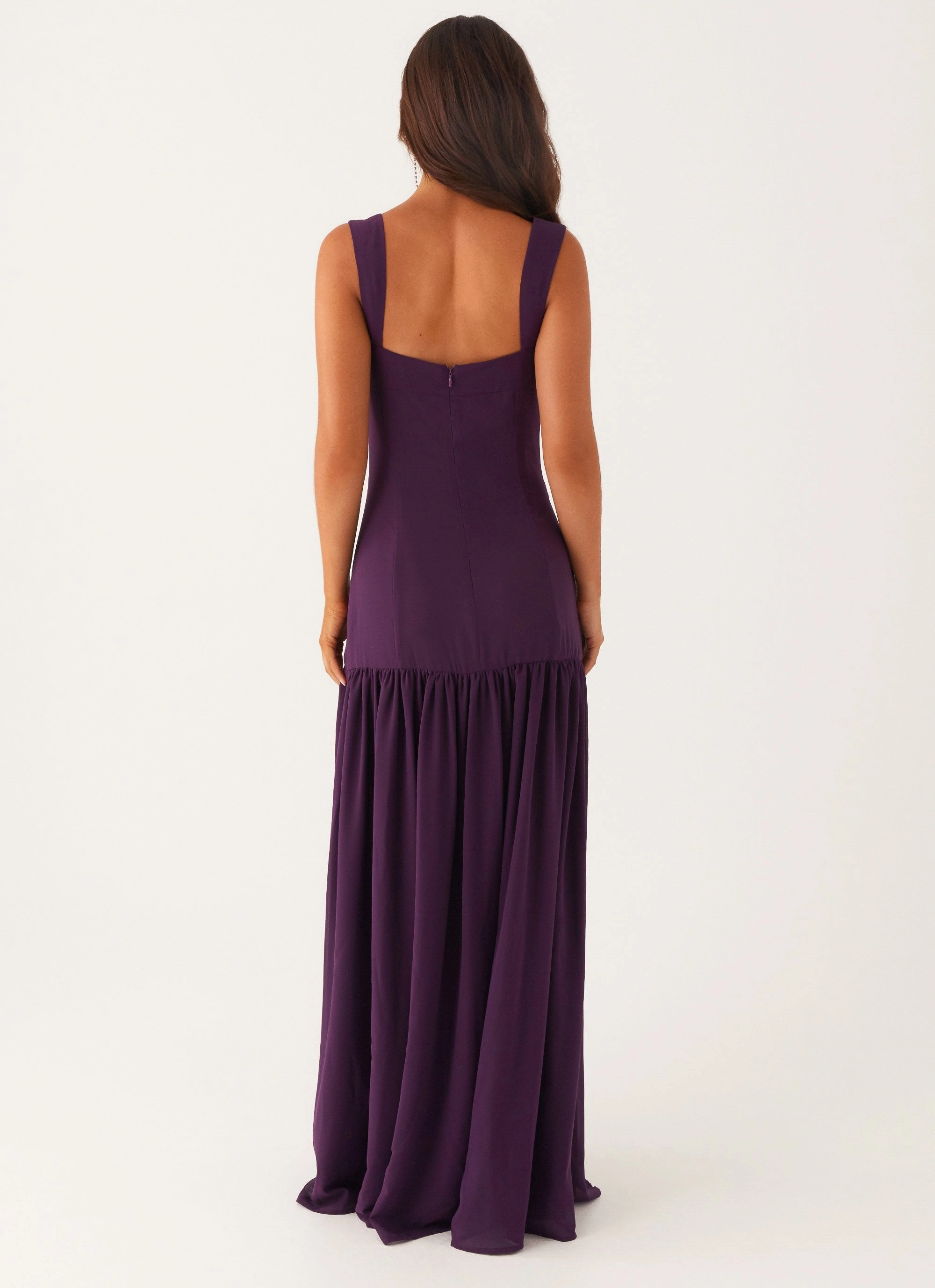 All Season Style Easy Flow Alberta Maxi Dress - Mulberry