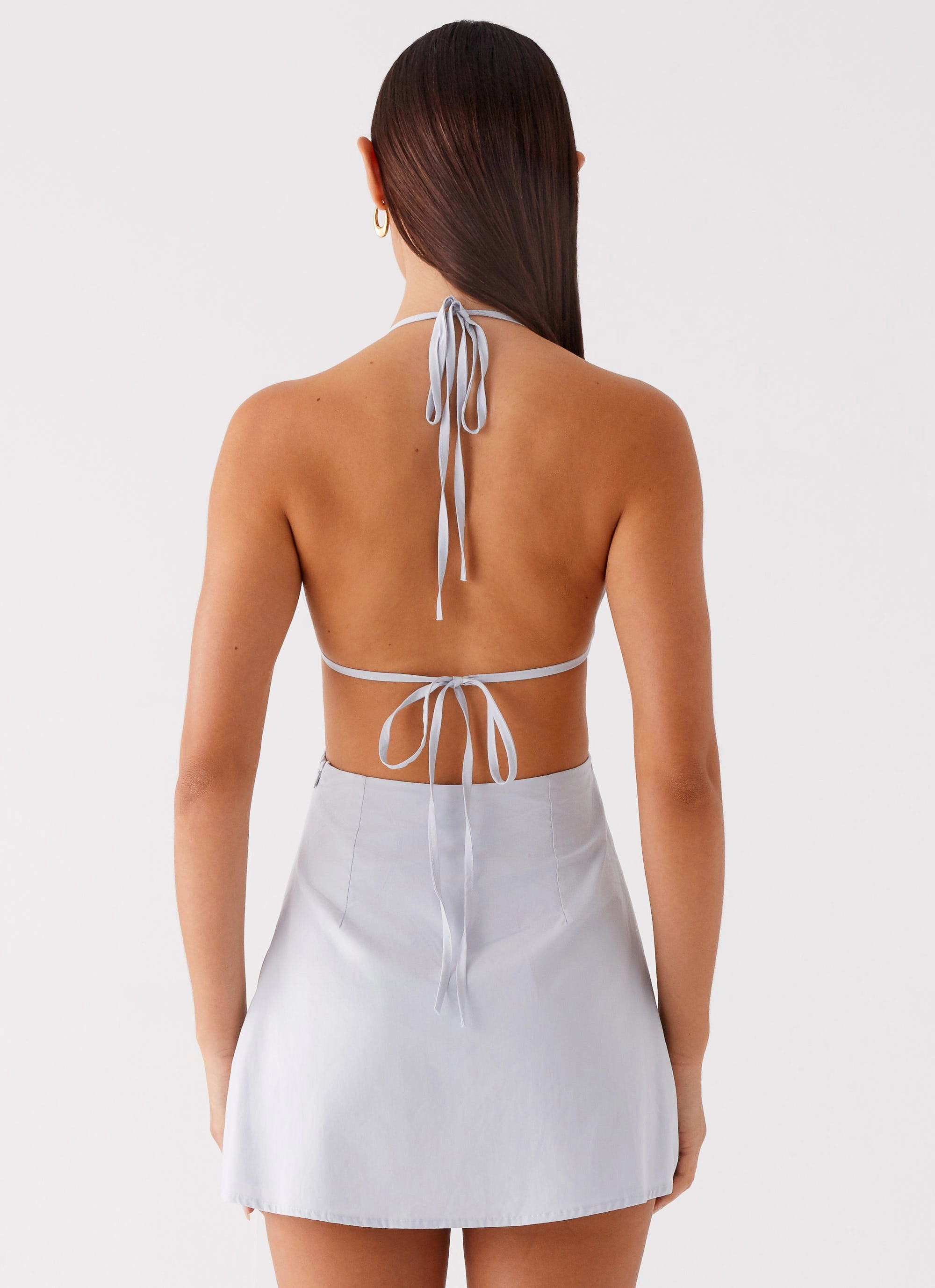 Albie Mini Dress - Cornflower Blue Work Ready