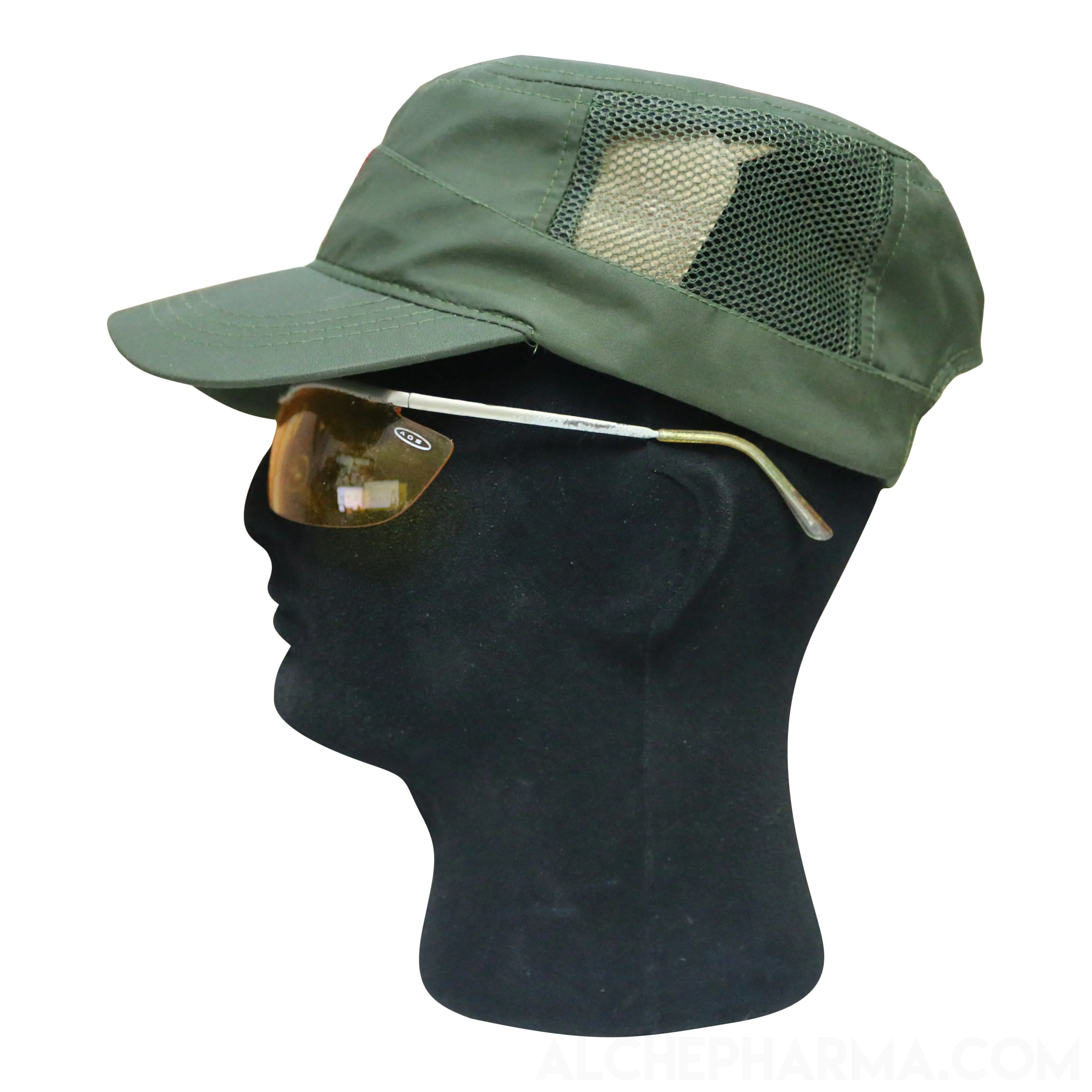 AlchePharma Field Caps (  Mesh Net Secure Buckle Nylon )