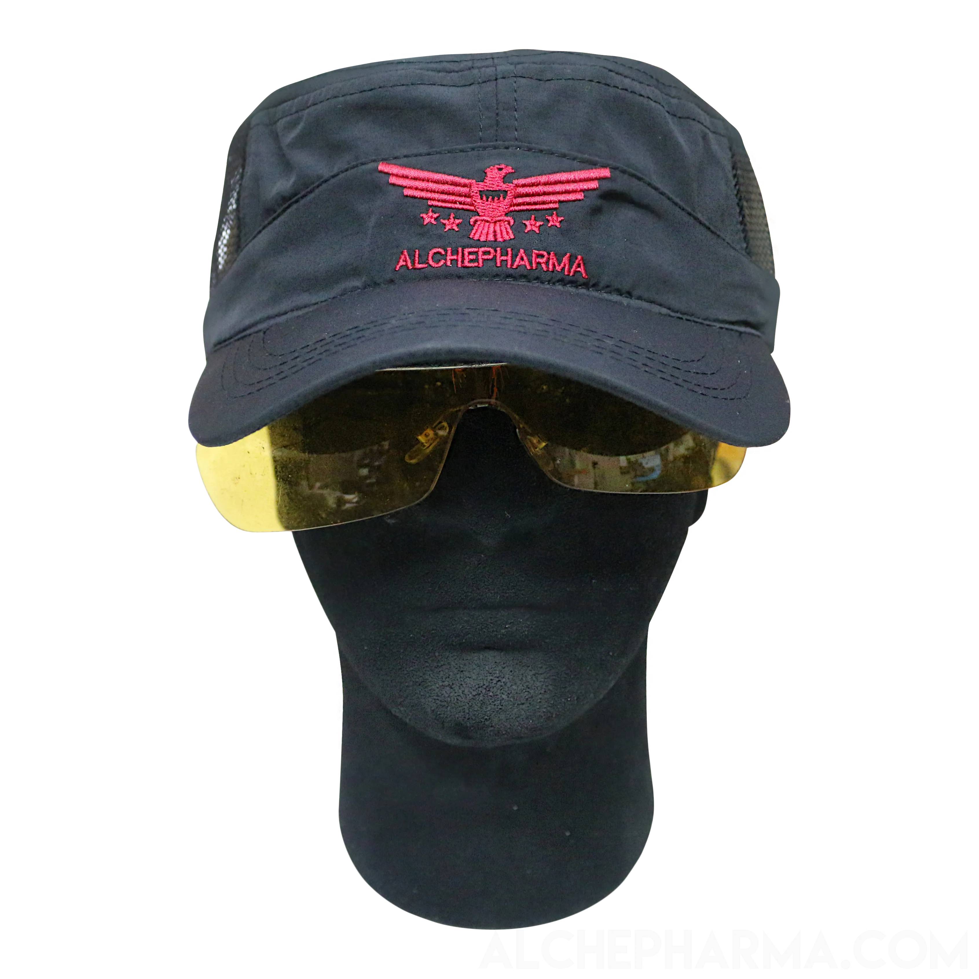 AlchePharma Field Caps (  Mesh Net Secure Buckle Nylon )