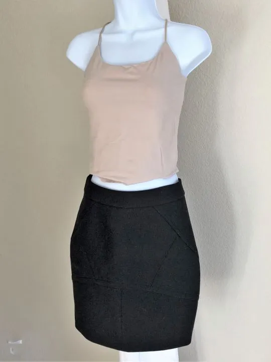 Alexander Wang Size Small Black Pencil Skirt