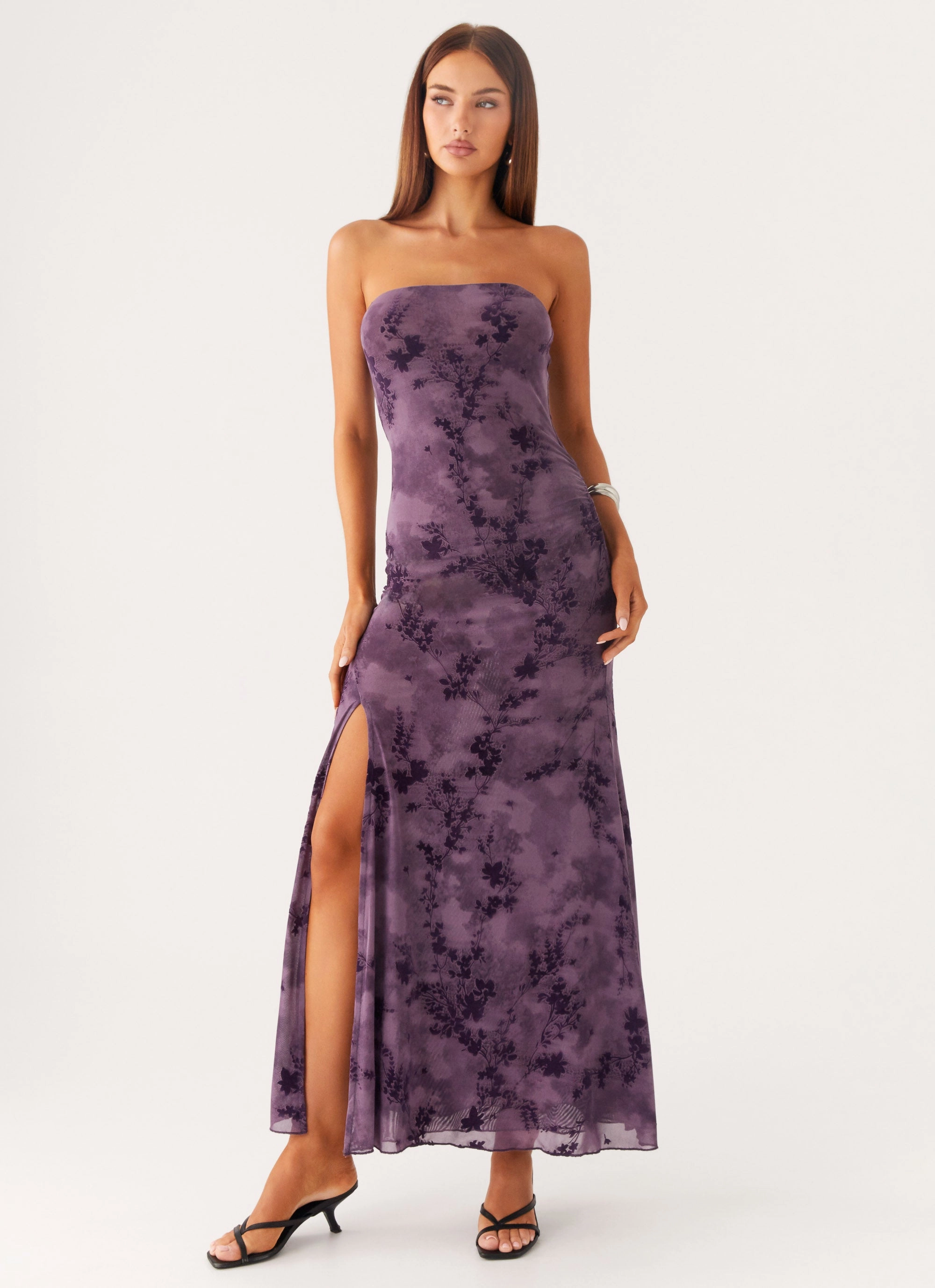 Alexandrite Midi Dress - Purple Breeze Flow Travel Vibe