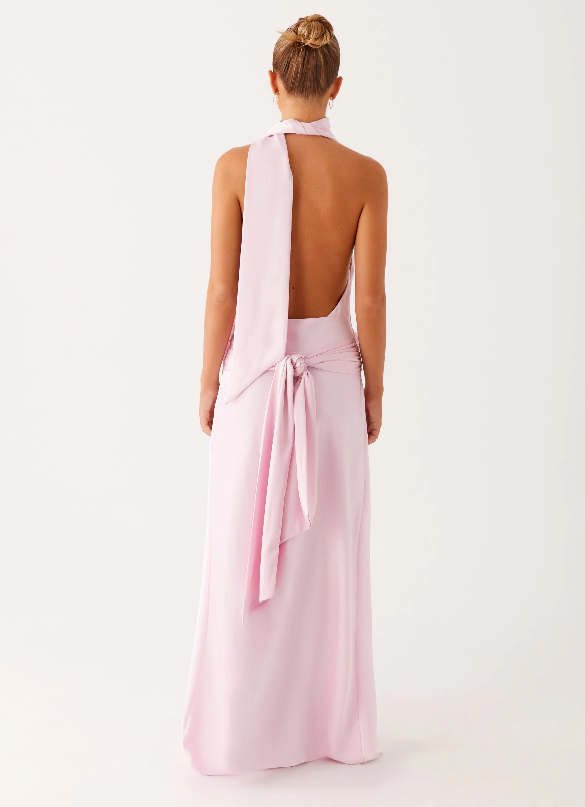 Imani Maxi Dress - Pink Perfectly Crafted Coastal Soft