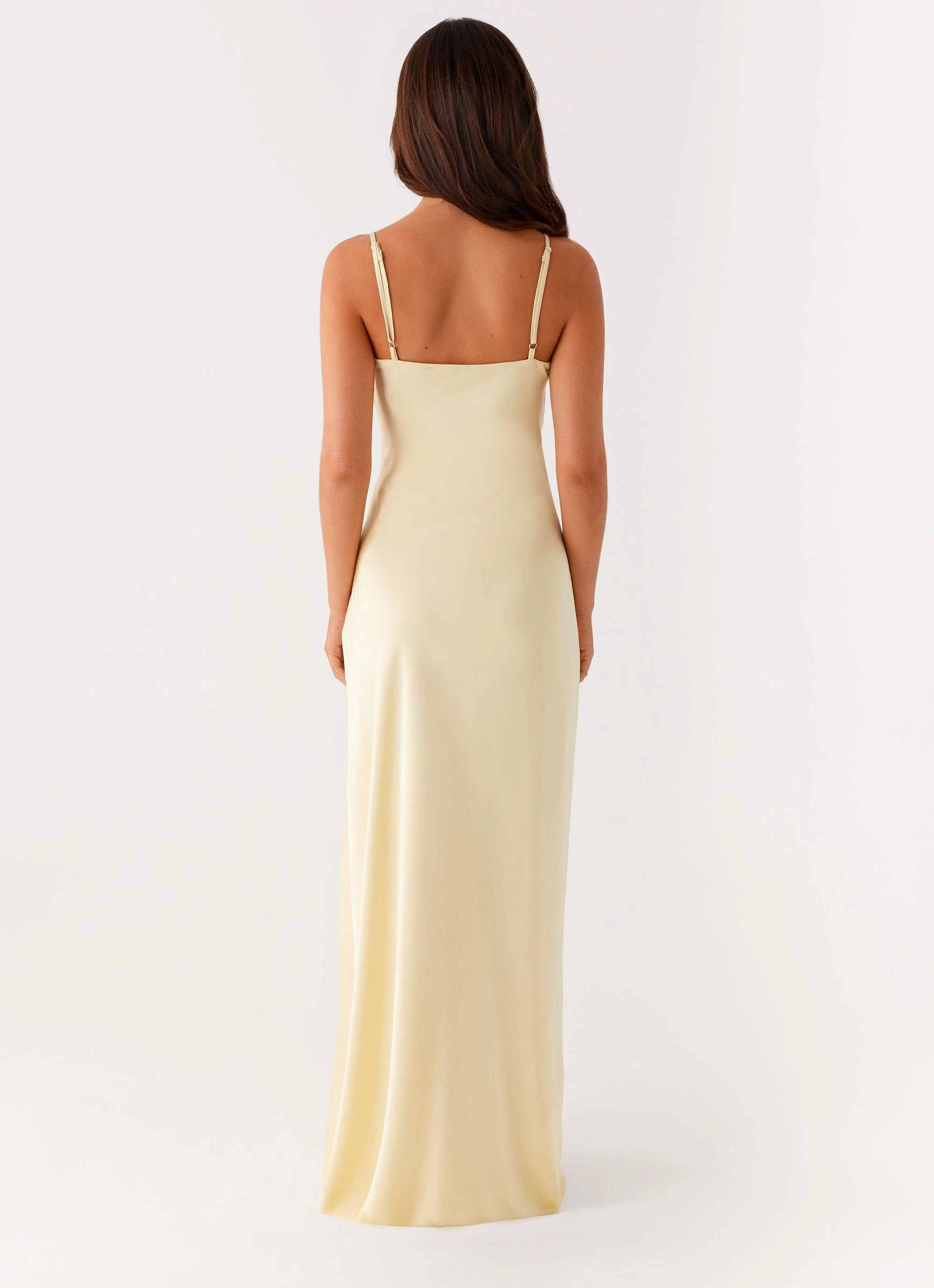 Elona Maxi Dress - Baby Yellow Youth Charm Playful touch