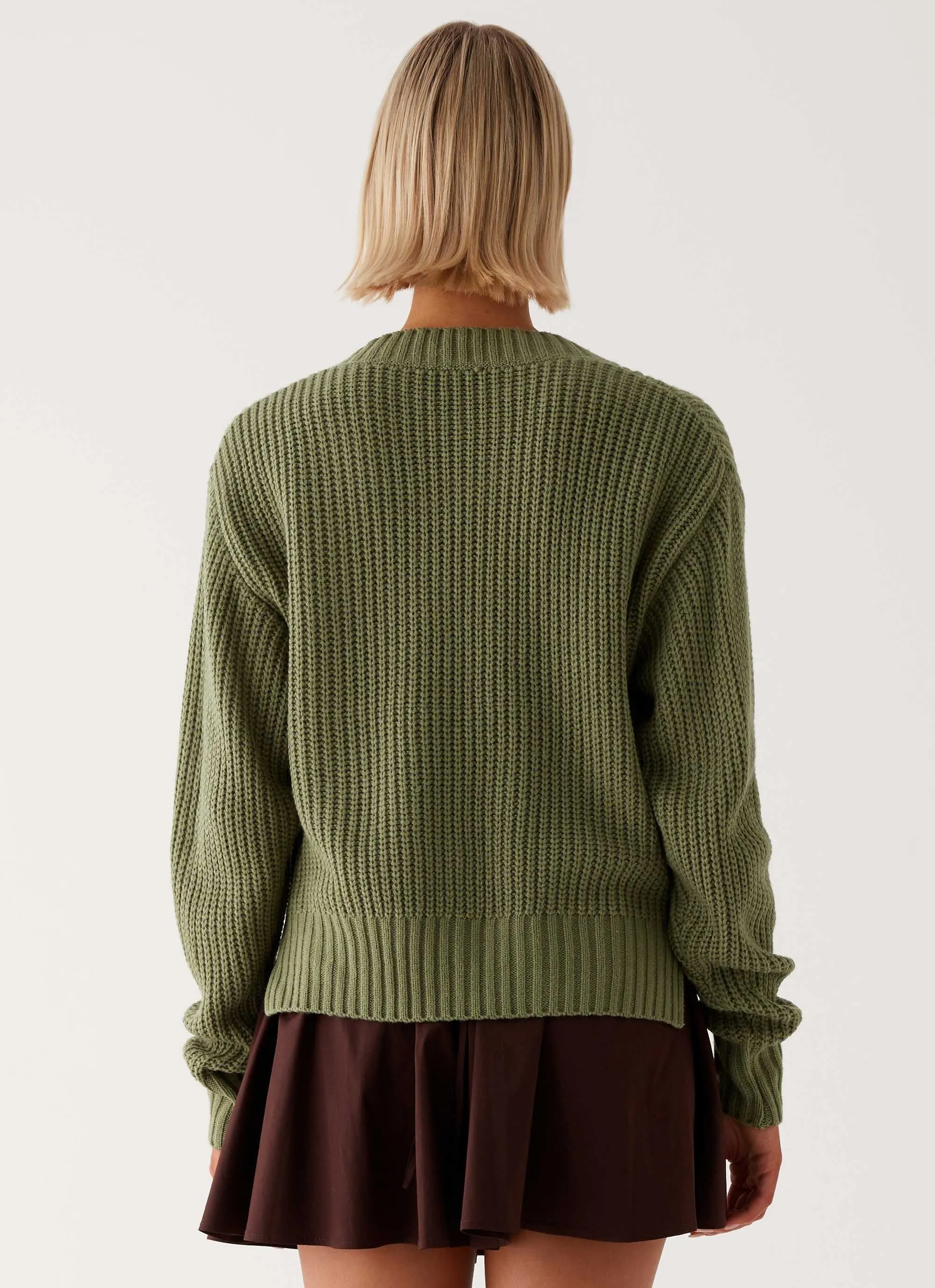 AntiPill Surface Jenson Sweater - Khaki