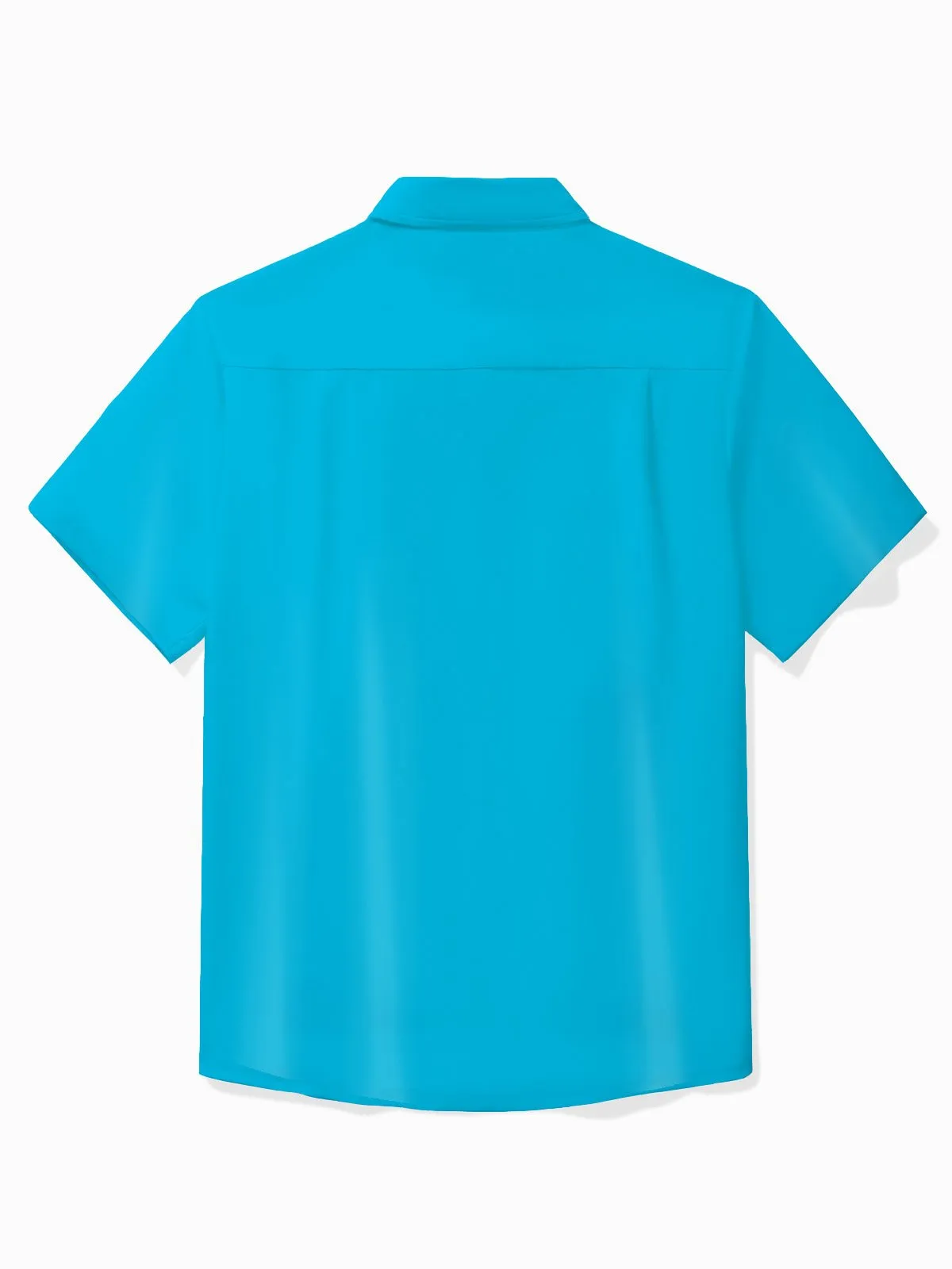 Alohadaddy Vintage Cocktail Blue Bowling Shirt Striped Cartoon Camping Pocket Shirt Big Tall
