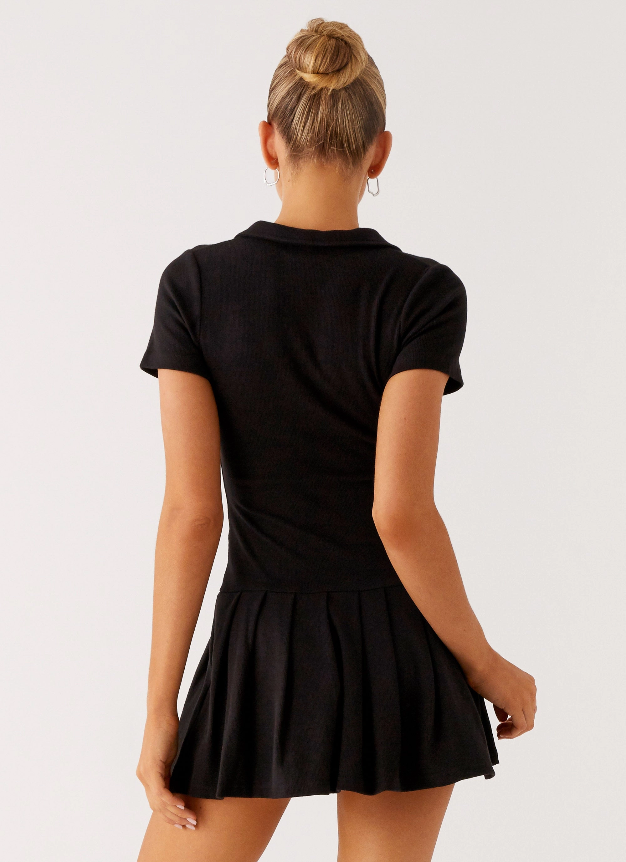 Flattering Style Alondra Mini Dress - Black
