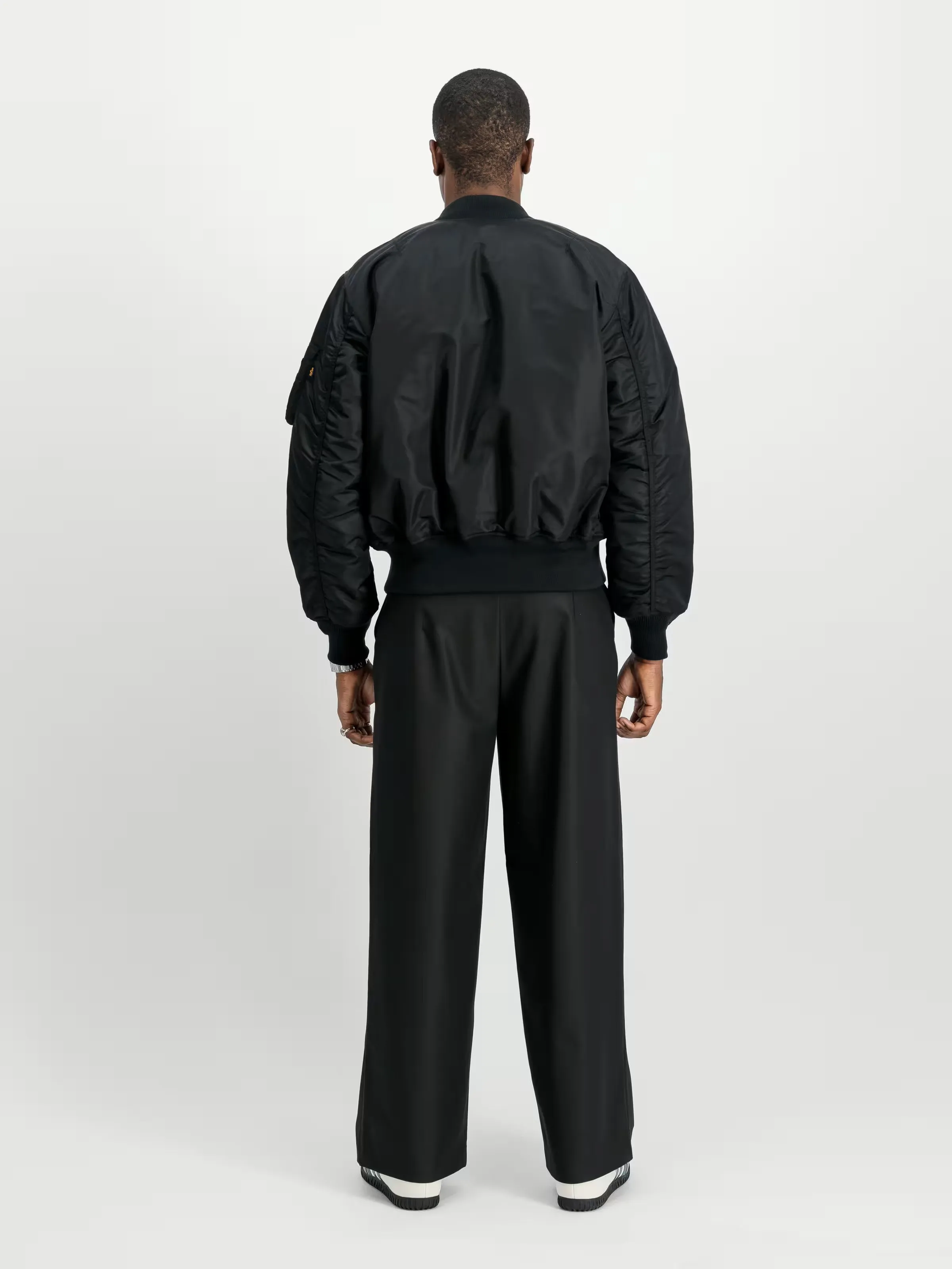 alpha industries uomo giubbino ma-1 heritage 100101AI Nero