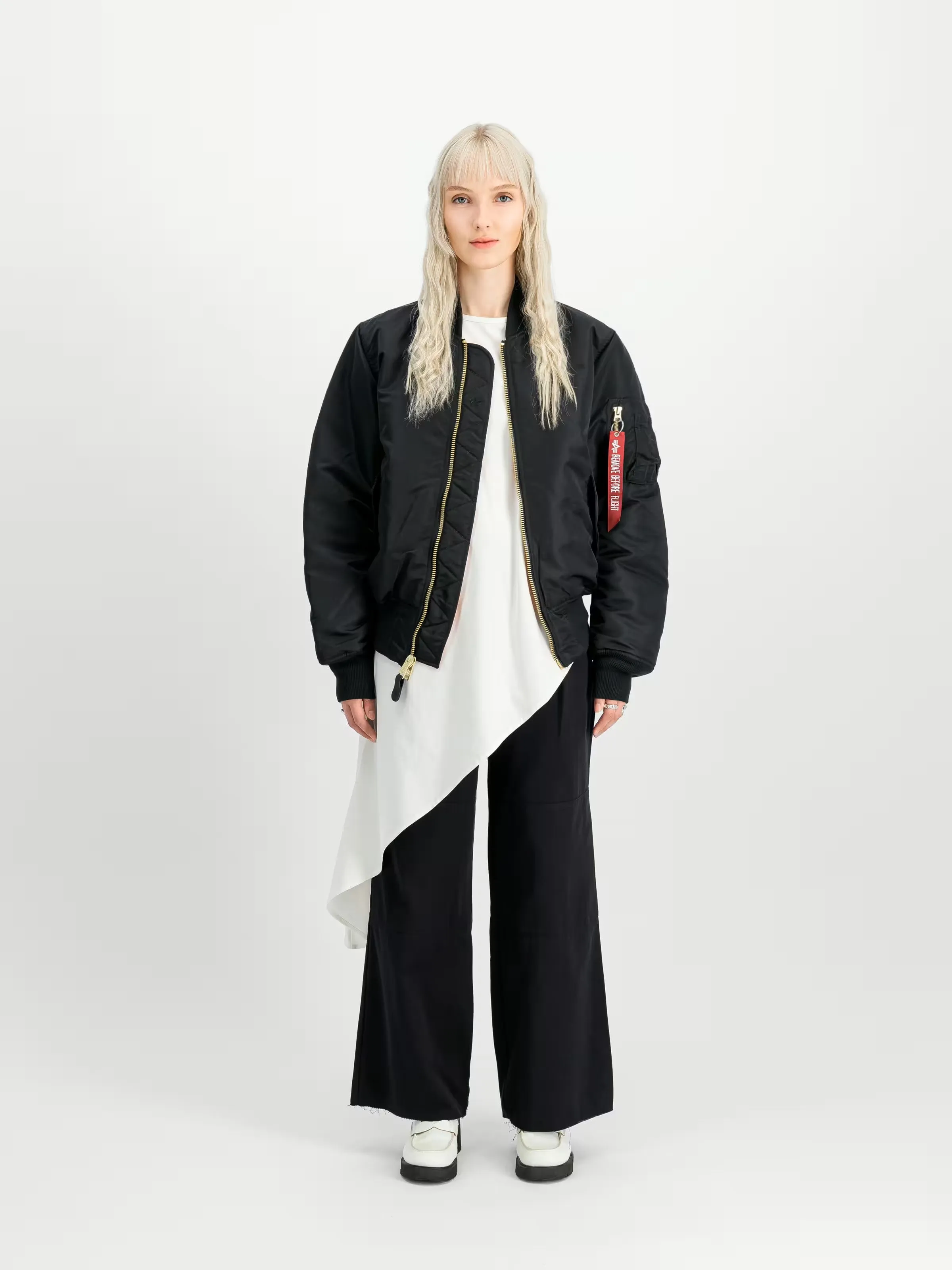 alpha industries uomo giubbino ma-1 heritage 100101AI Nero