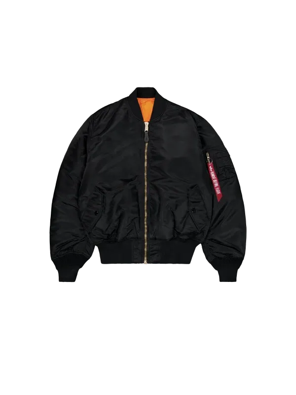 alpha industries uomo giubbino ma-1 heritage 100101AI Nero