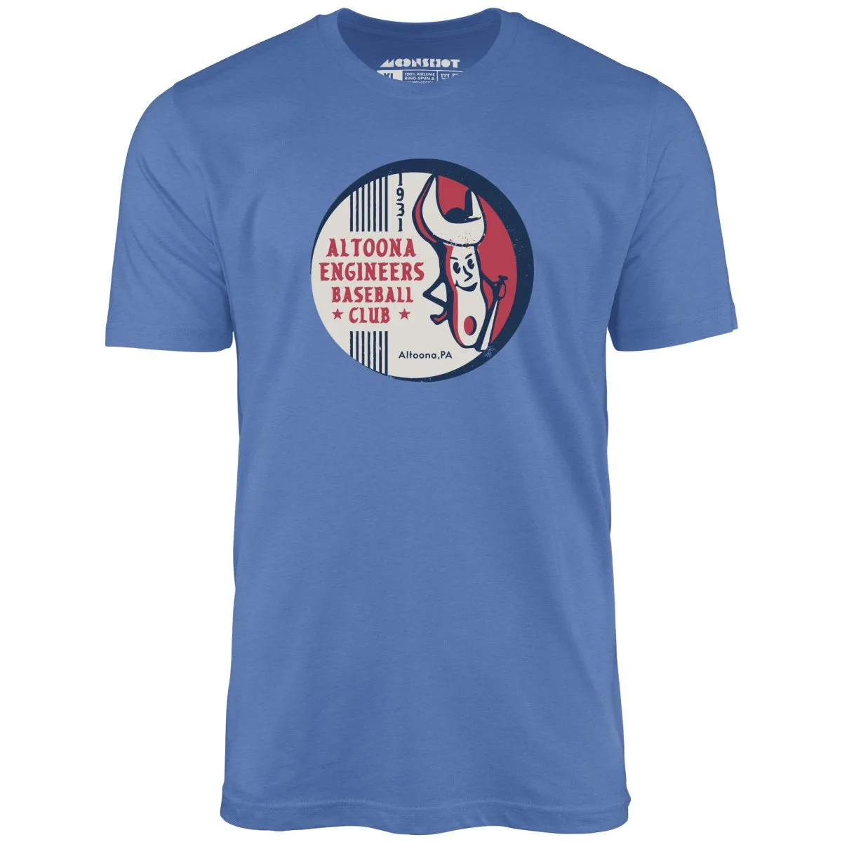 Altoona Engineers - Pennsylvania - Vintage Defunct Baseball Teams - Unisex T-Shirt