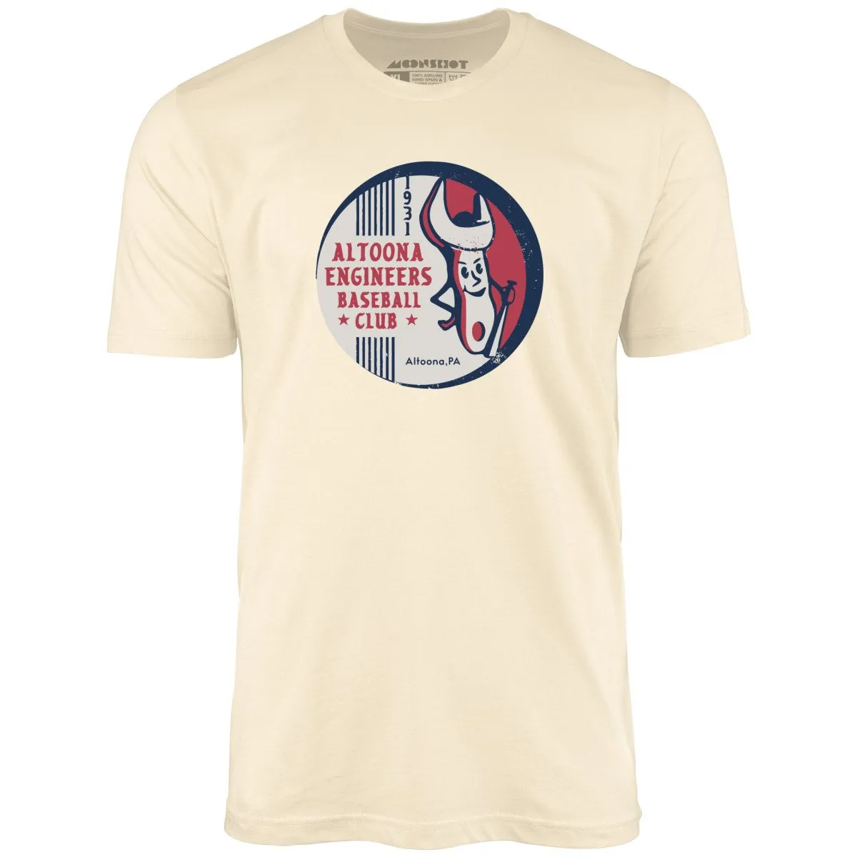 Altoona Engineers - Pennsylvania - Vintage Defunct Baseball Teams - Unisex T-Shirt