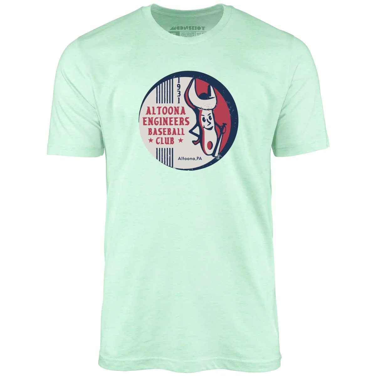 Altoona Engineers - Pennsylvania - Vintage Defunct Baseball Teams - Unisex T-Shirt