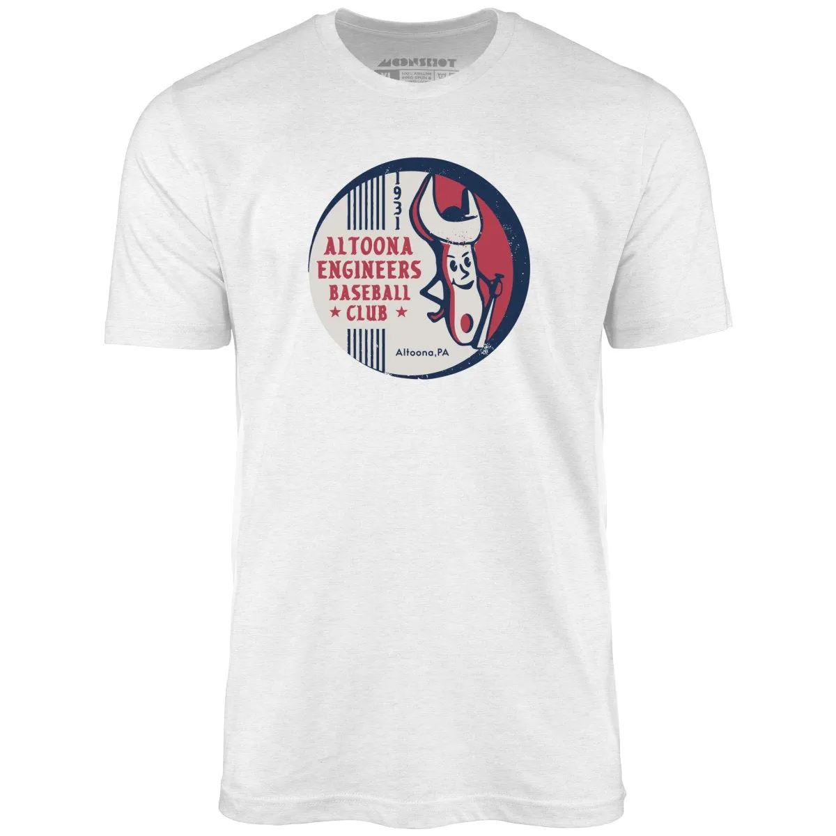 Altoona Engineers - Pennsylvania - Vintage Defunct Baseball Teams - Unisex T-Shirt
