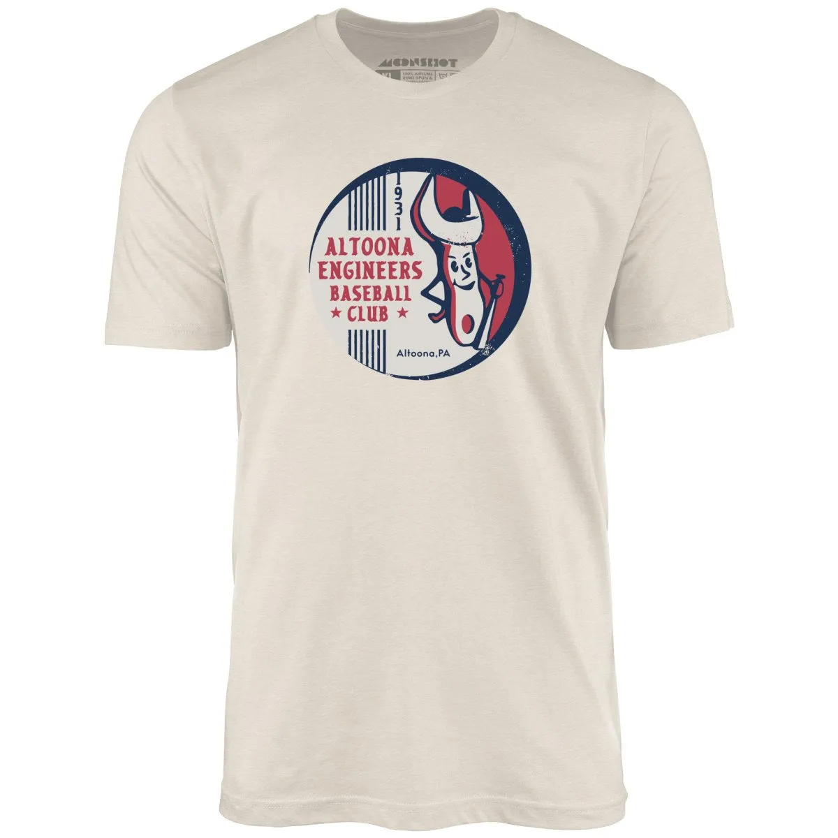 Altoona Engineers - Pennsylvania - Vintage Defunct Baseball Teams - Unisex T-Shirt