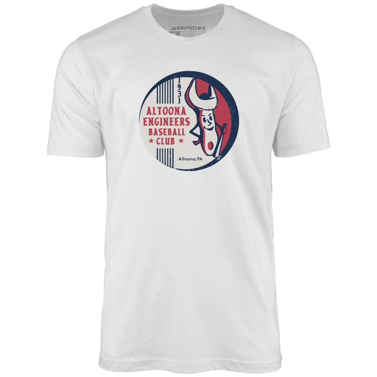 Altoona Engineers - Pennsylvania - Vintage Defunct Baseball Teams - Unisex T-Shirt