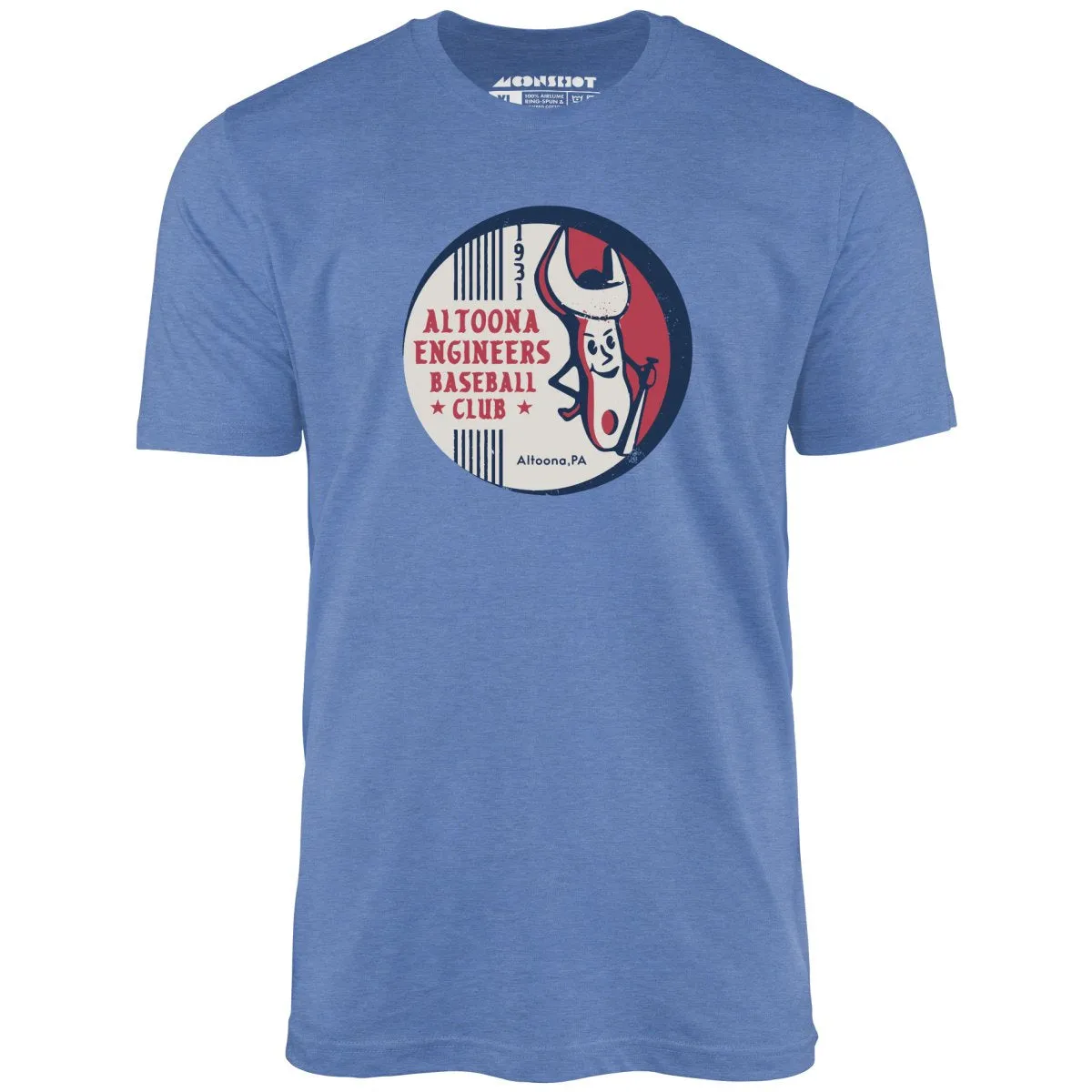 Altoona Engineers - Pennsylvania - Vintage Defunct Baseball Teams - Unisex T-Shirt