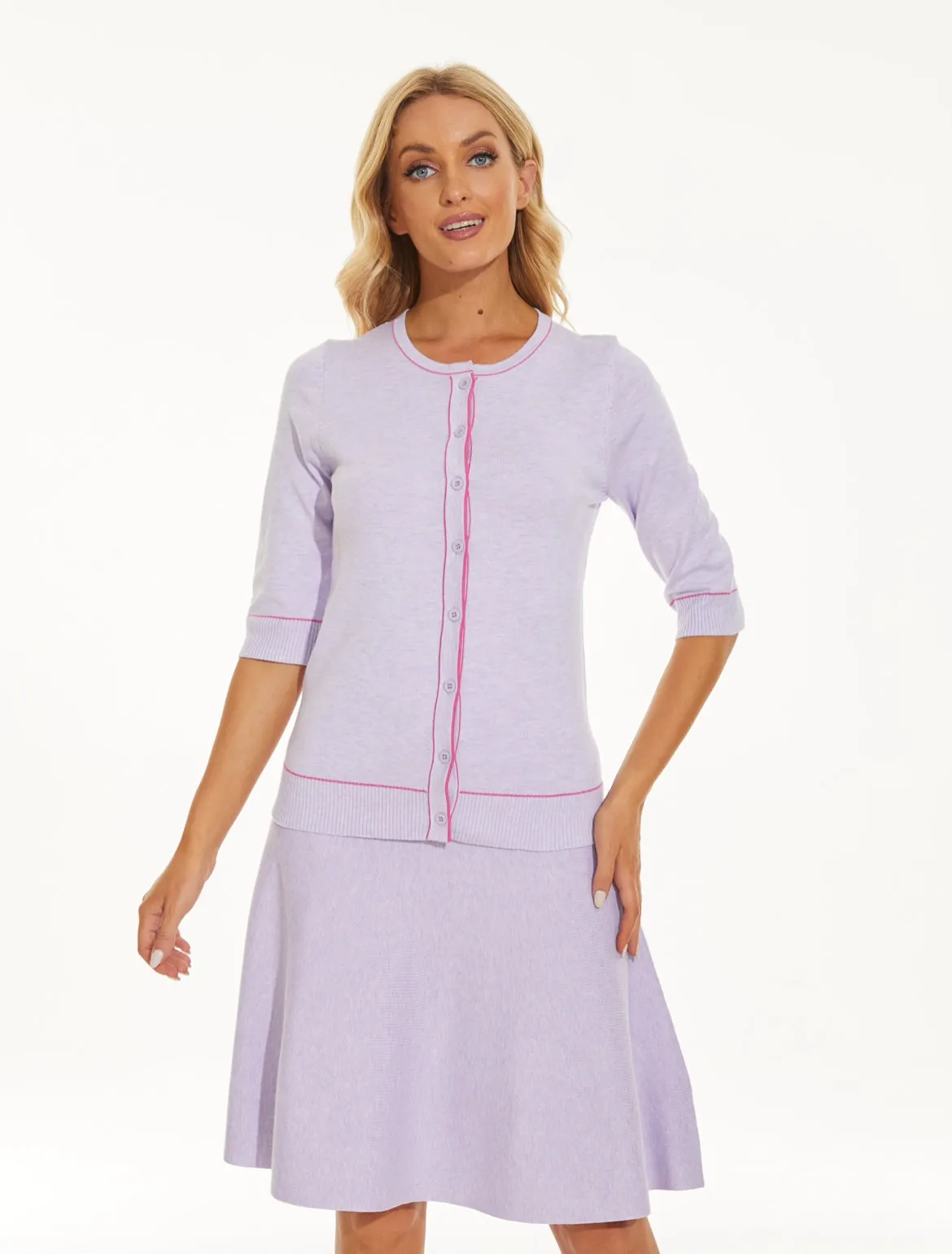 No Irritation Seams Comfy Movement Fit AMAZING MM SKIRT - SUMMER STYLE LILAC