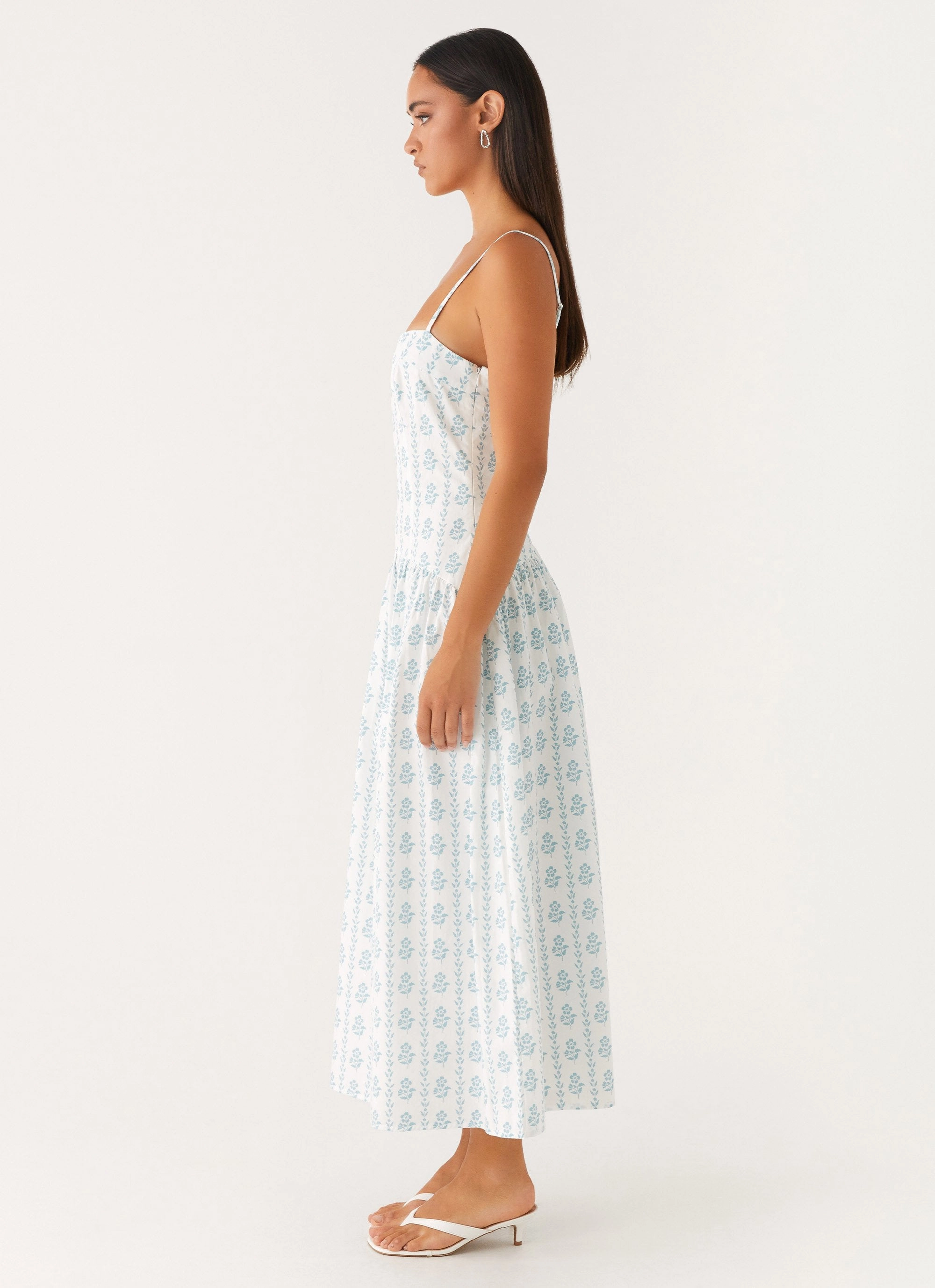 Party Perfect Amelie Midi Dress - Sweet Daydream Print