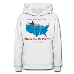 AMERIKA UNDER THE BLUE WAVE - Women's Hoodie