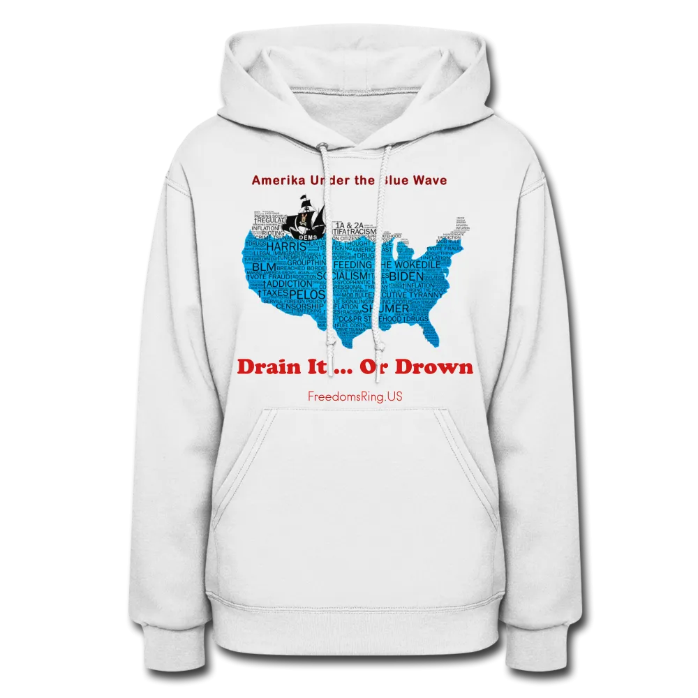 AMERIKA UNDER THE BLUE WAVE - Women's Hoodie