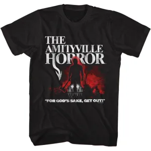 Amityville Horror - Amityville Horror Lutz With Axe Shadow T-Shirt