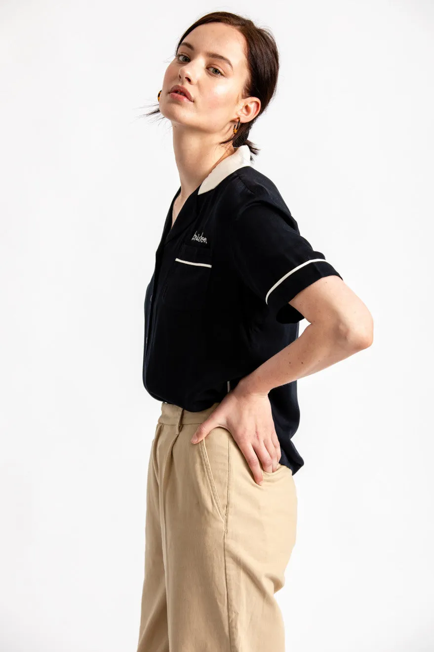 Anaheim S/S Woven - Black