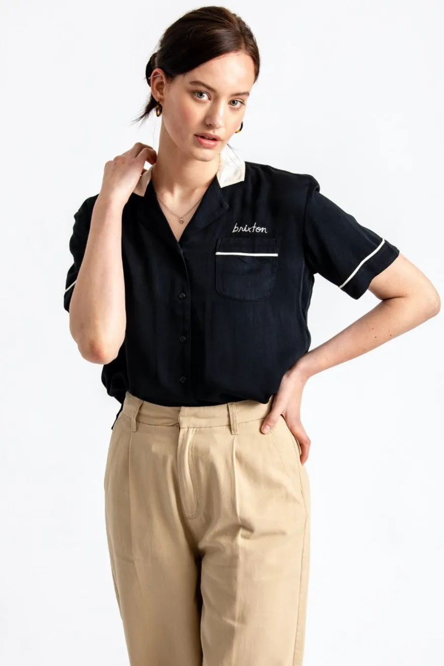 Anaheim S/S Woven - Black