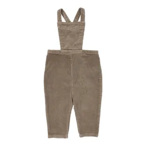 Analogie Corduroy Bib Overalls - Taupe