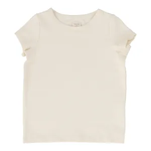 Analogie Girls T-Shirt Short Sleeve - Natural (Denim Tencel Collection)