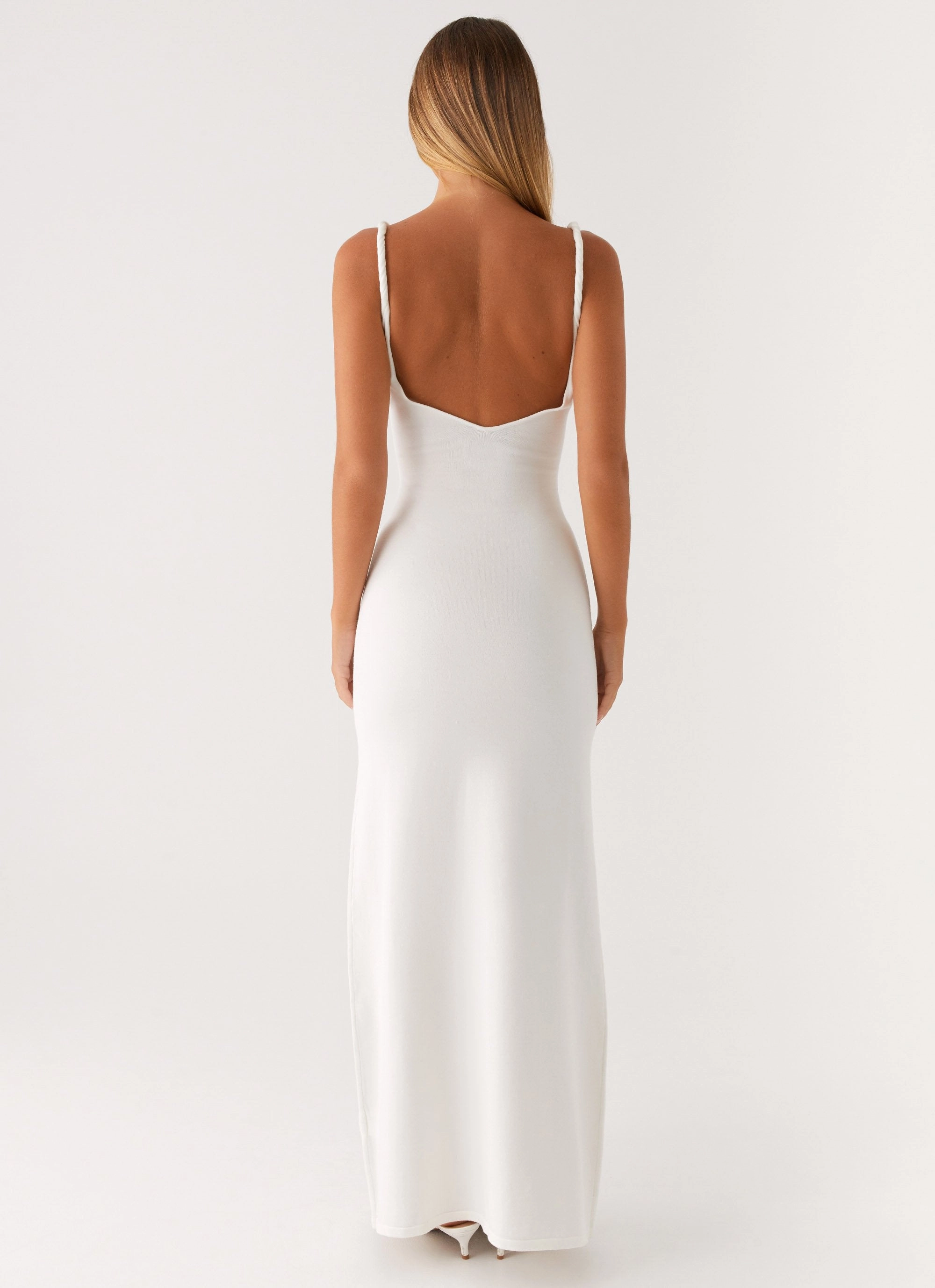 Euro Touch Soul Warm Anastasia Maxi Dress - Ivory