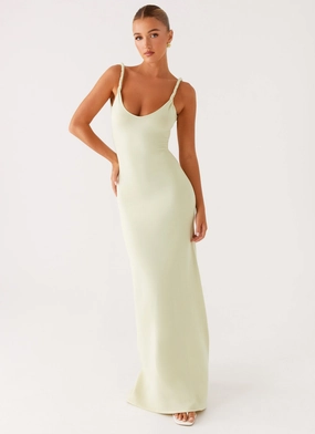 Urban Look Color-Blocked Anastasia Maxi Dress - Sage