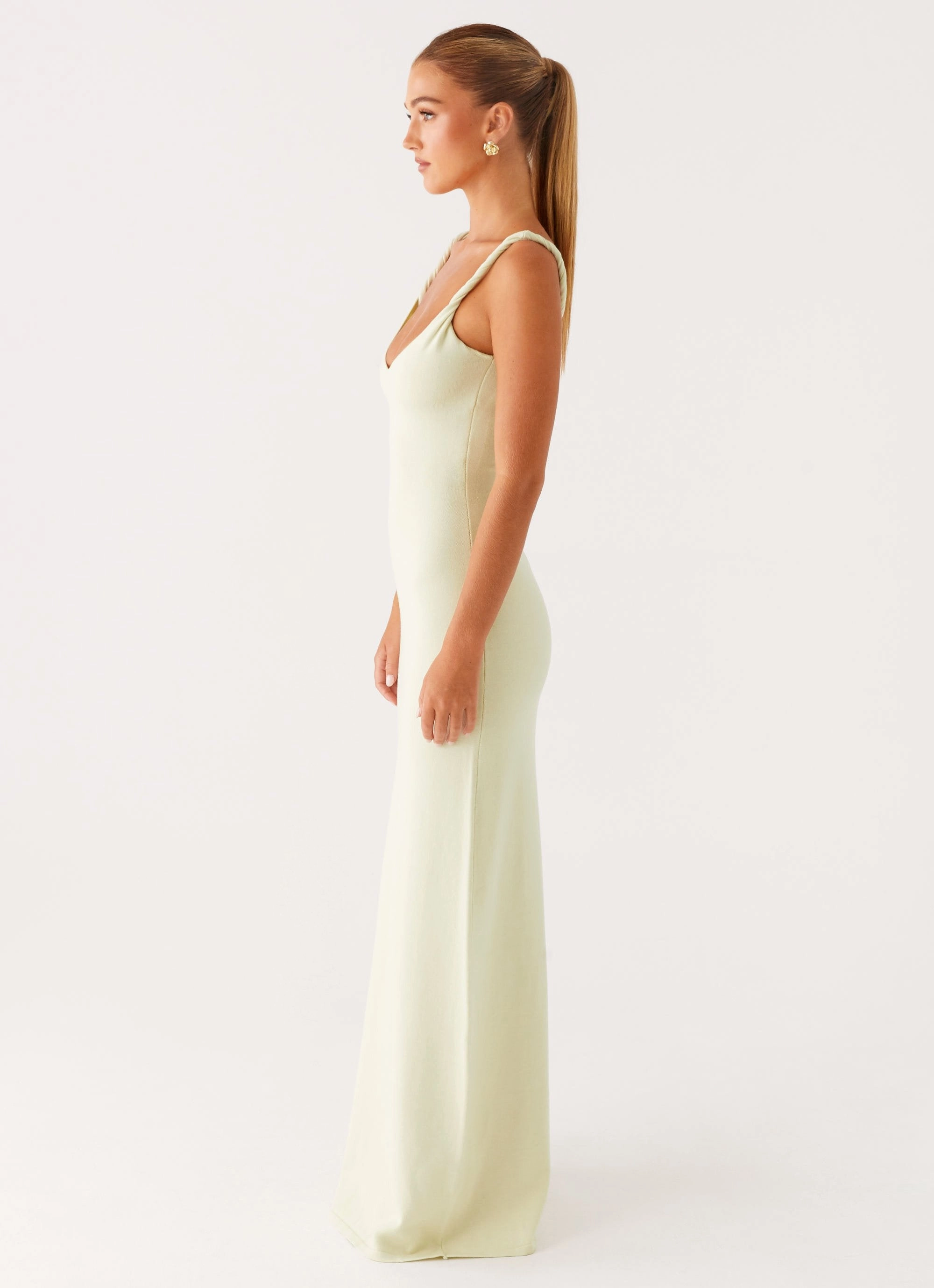 Anastasia Maxi Dress - Sage Cozy Flex Elegant Wearable