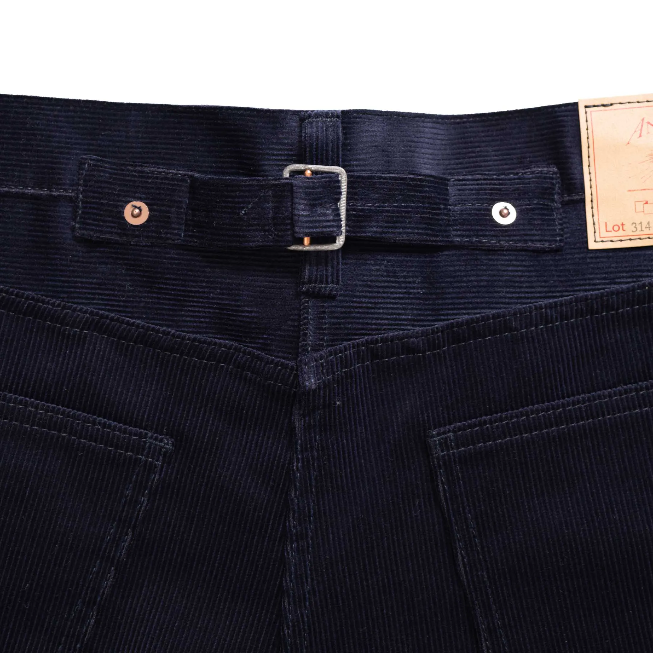 Anatomica 314 Gary Corduroy Trousers Navy