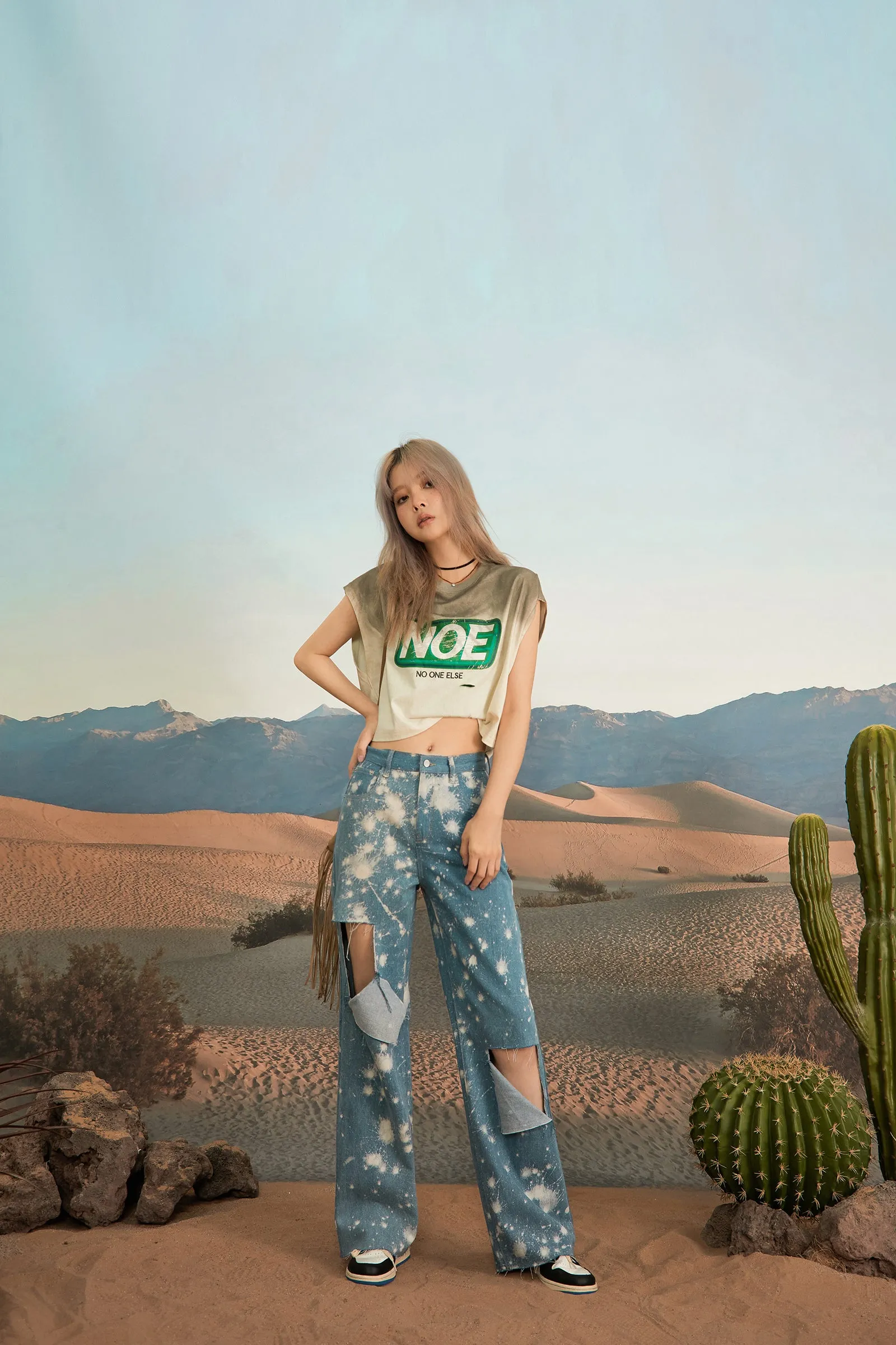 And The Sound Of Rain Tie And Dye T-Shirt