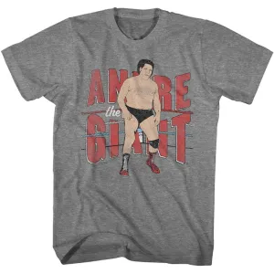 Andre The Giant - Andre The Giant Andre And Ropes T-Shirt