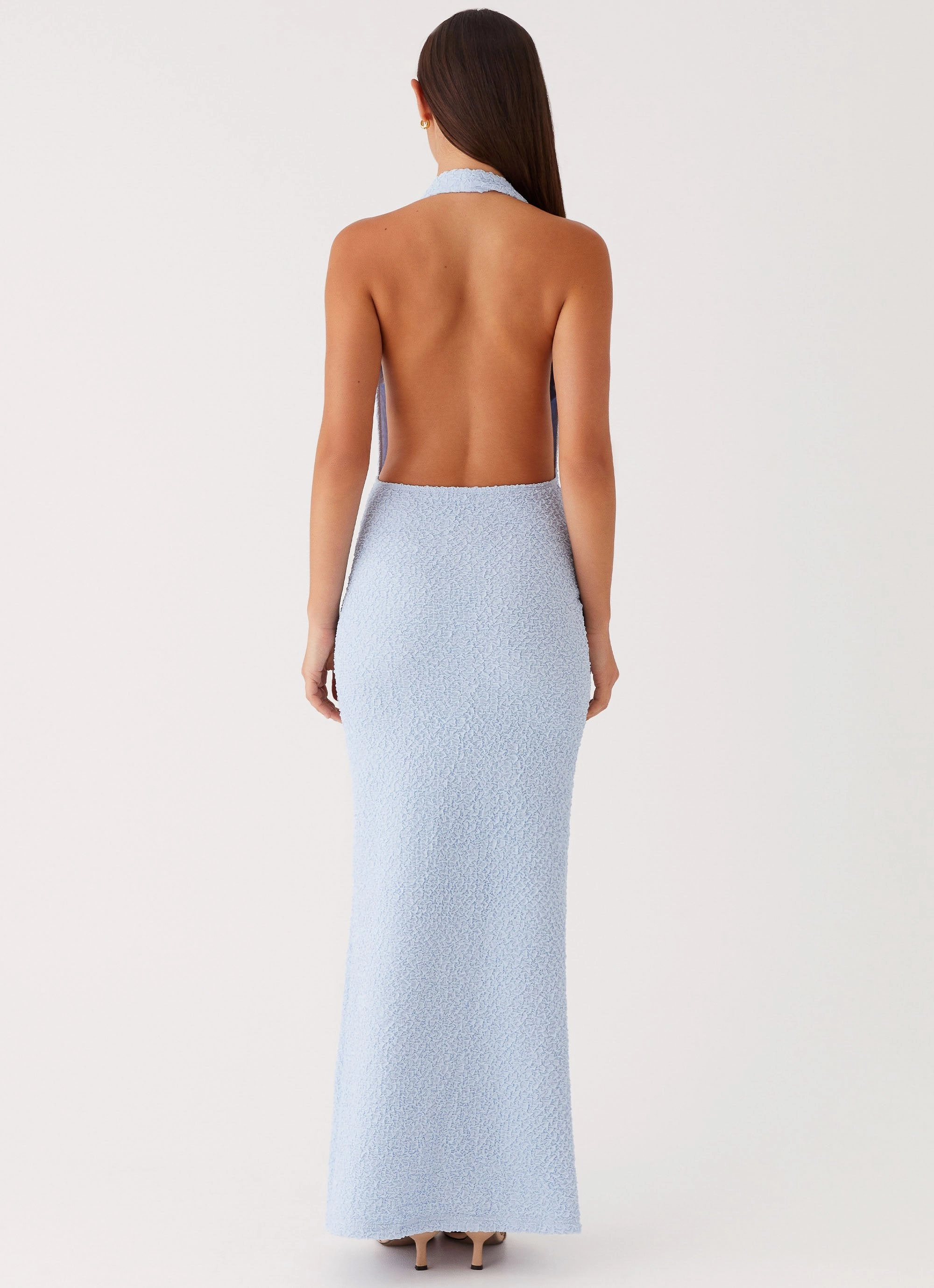 Sleek Feel Anella Maxi Dress - Blue