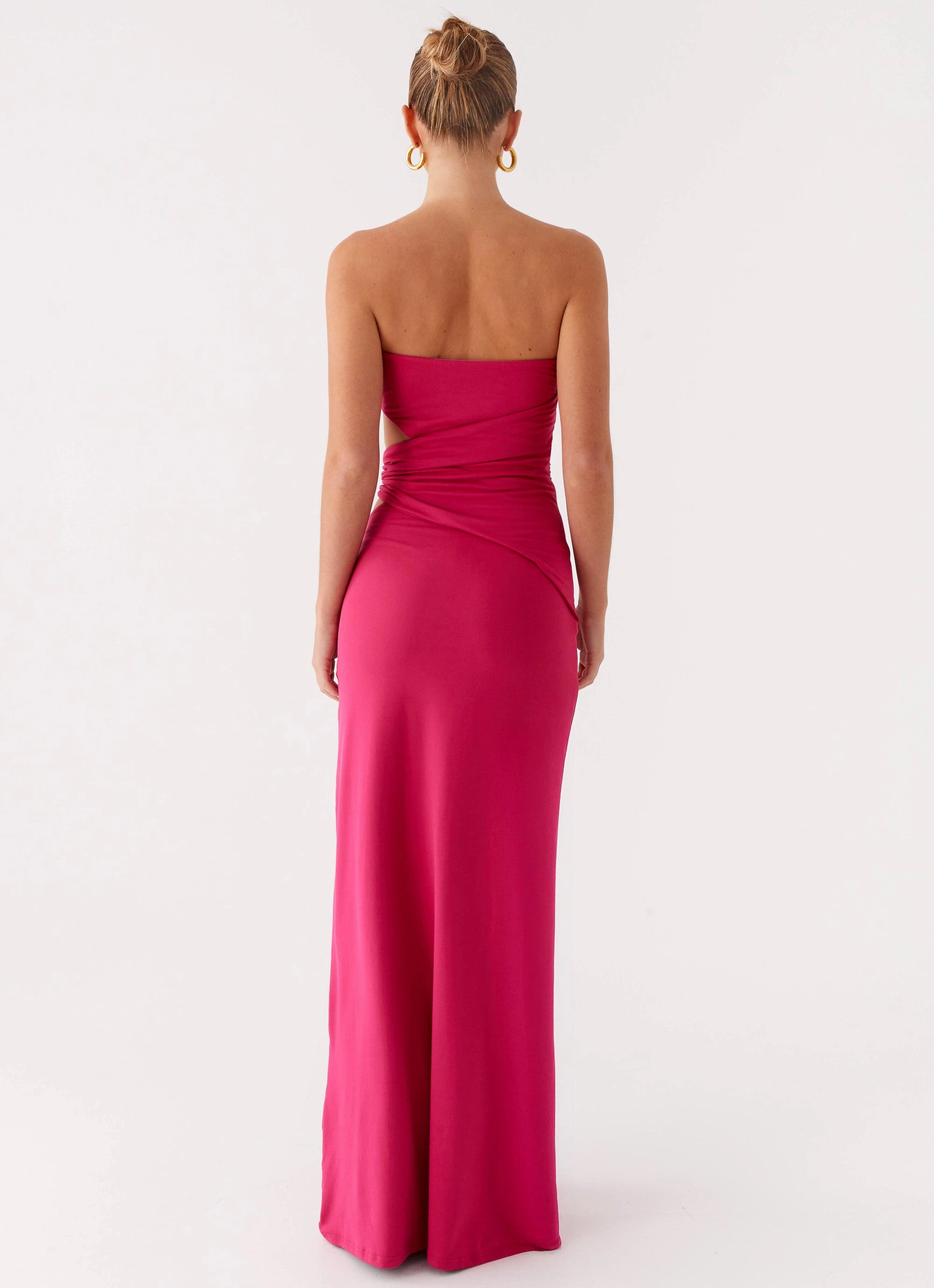 Versatile-Style Anetta Maxi Dress - Fuchsia