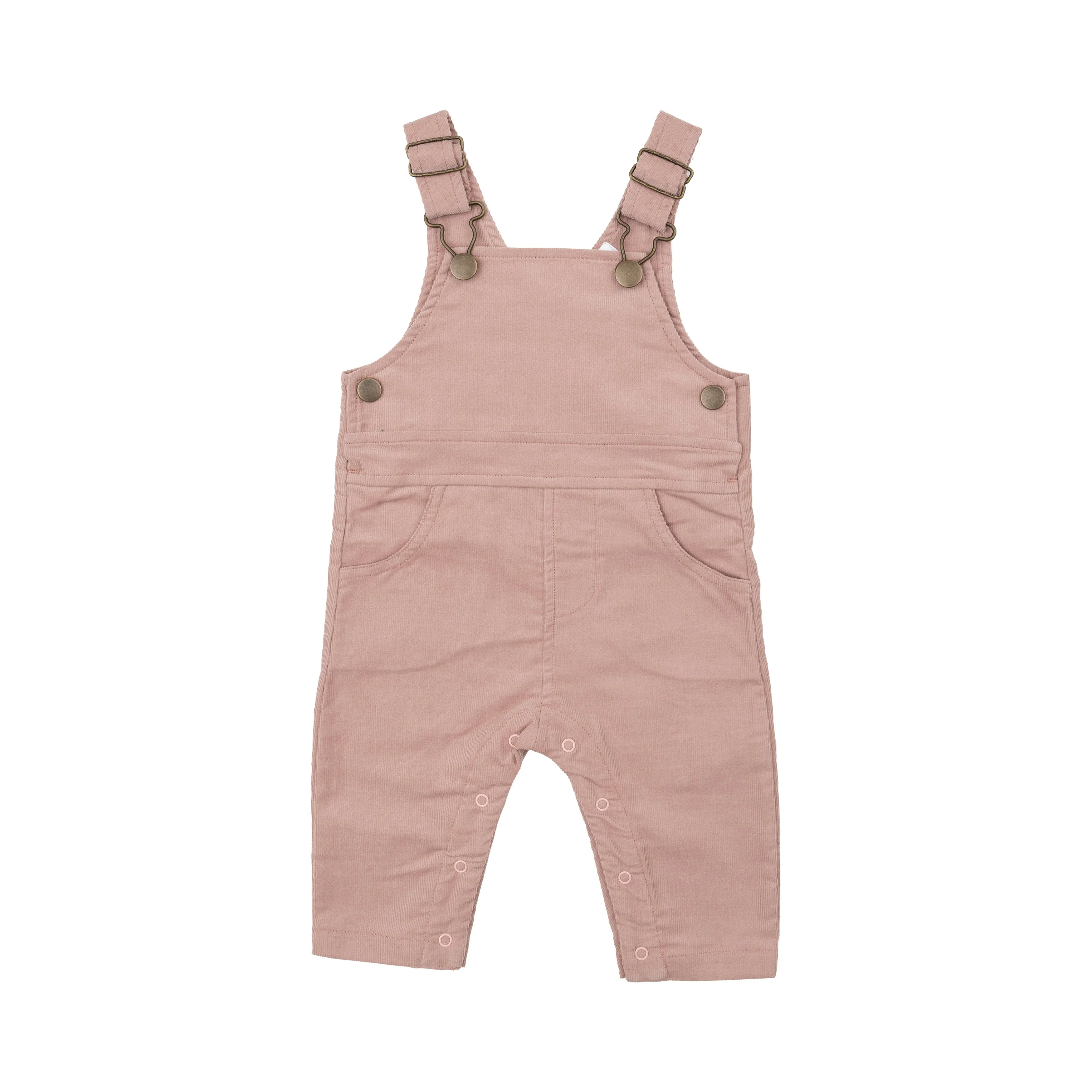 Angel Dear-Classic Overalls-Cord Misty Rose