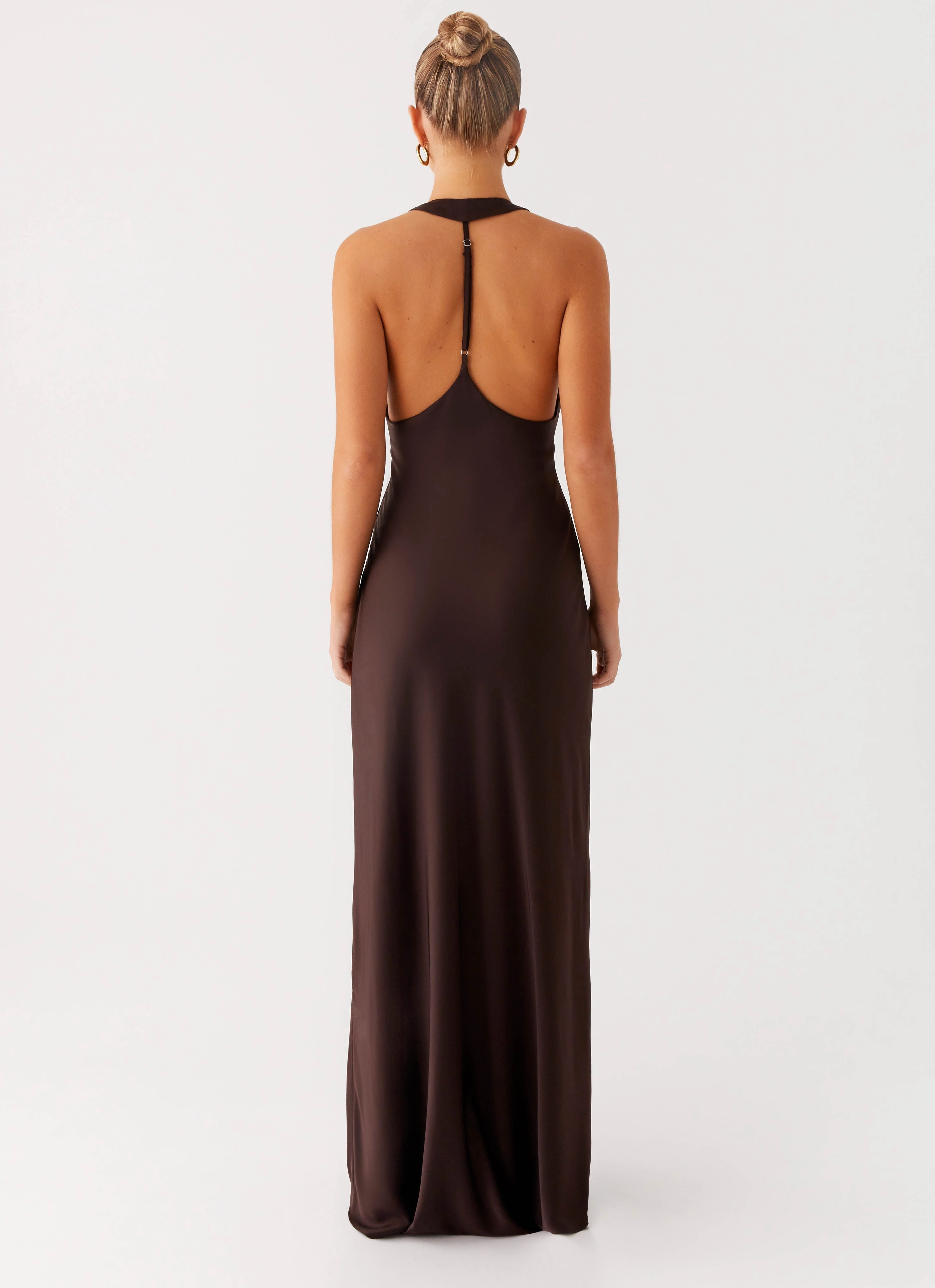 Birthday-Celebration Angie Maxi Dress - Chocolate