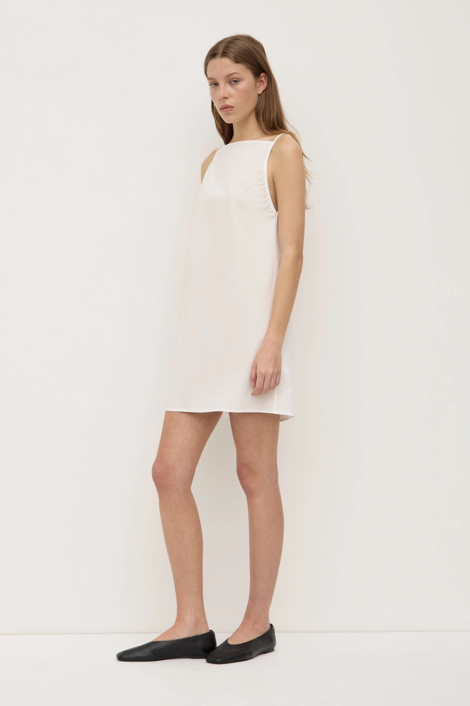 Annie Poplin Mini Dress Travel-Pack