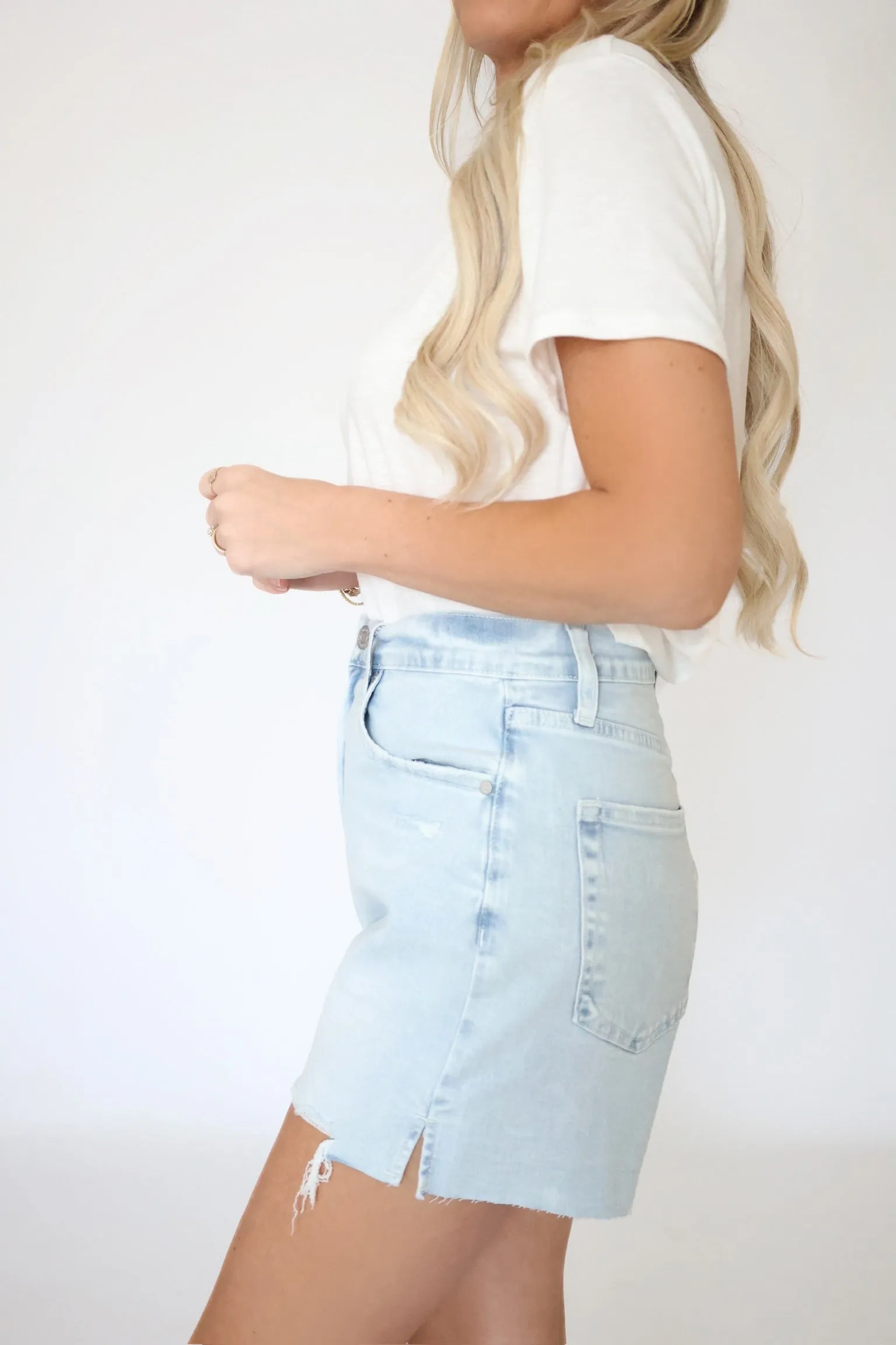 Summer Night Denim Short Water Resistant Finish