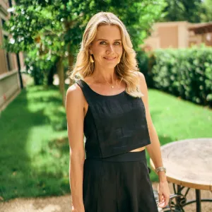 Sporty Comfort Fit Quick Dry Technology MASON'S DAUGHTER | Sophia Top, Black