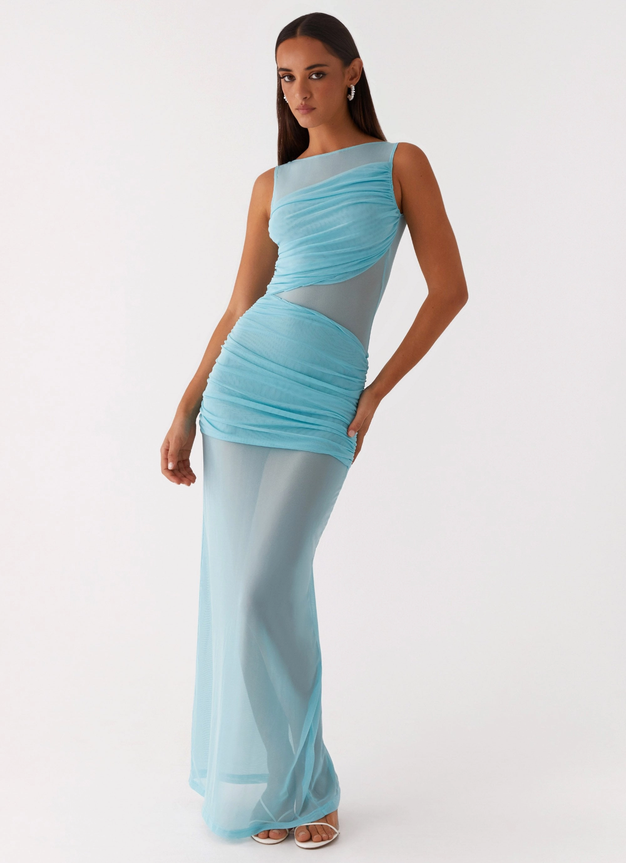 Pose Sweet Apollo Maxi Dress - Aqua