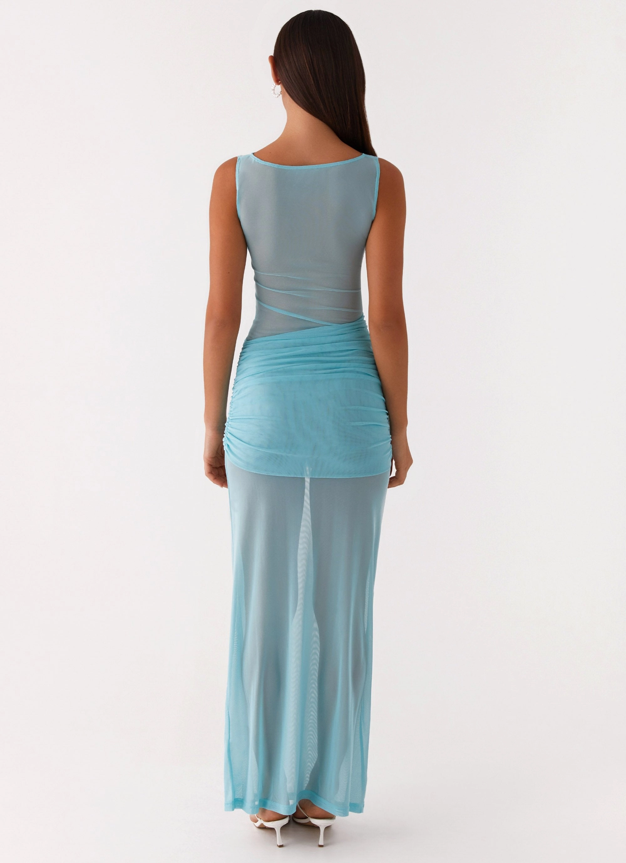 Trend Glow Lightweight Comfort Apollo Maxi Dress - Aqua
