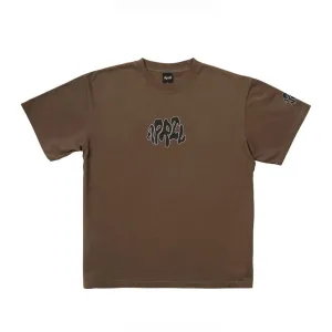 April Warped S/S Tee - Chocolate