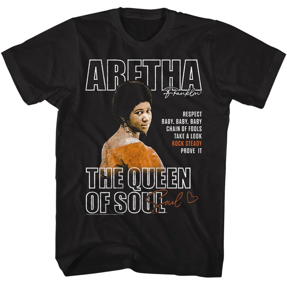Aretha Franklin - Queen Of Soul Boyfriend Tee