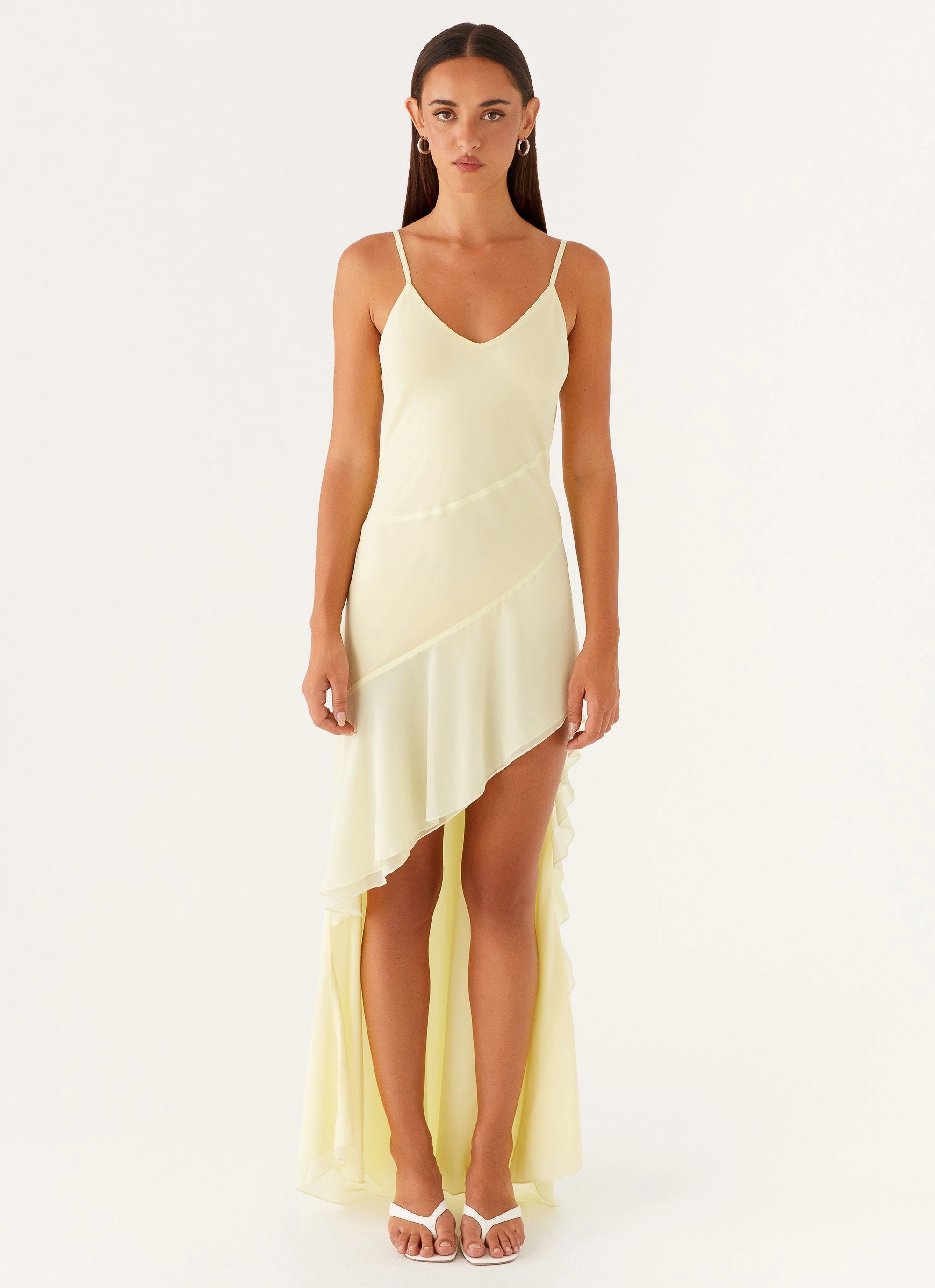 Photo Bright Ariel Maxi Dress - Baby Yellow
