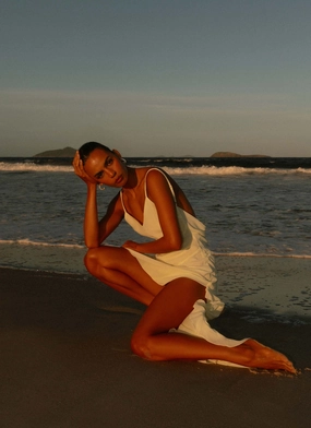 Relaxed Mood Walk Mood Ariel Maxi Dress - Baby Yellow